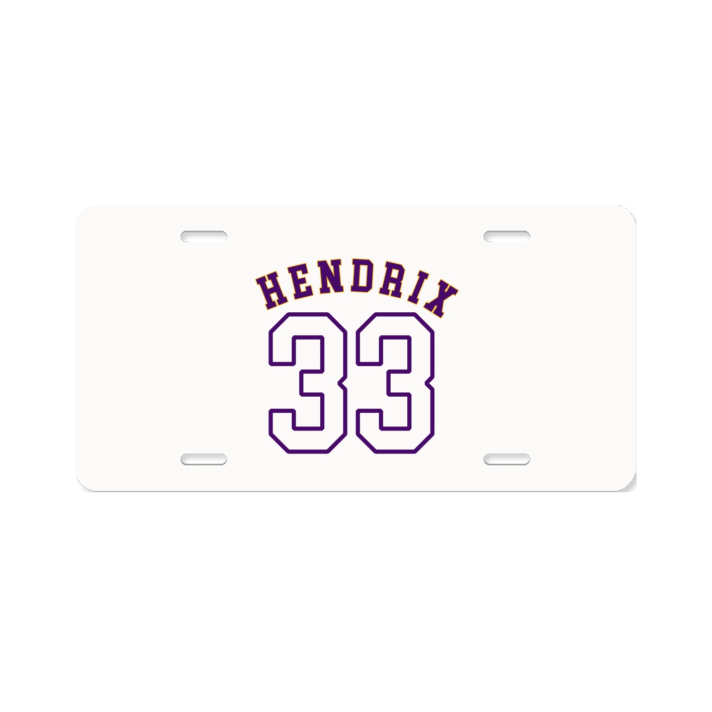 License Plate — Shirsey Arch in Classic