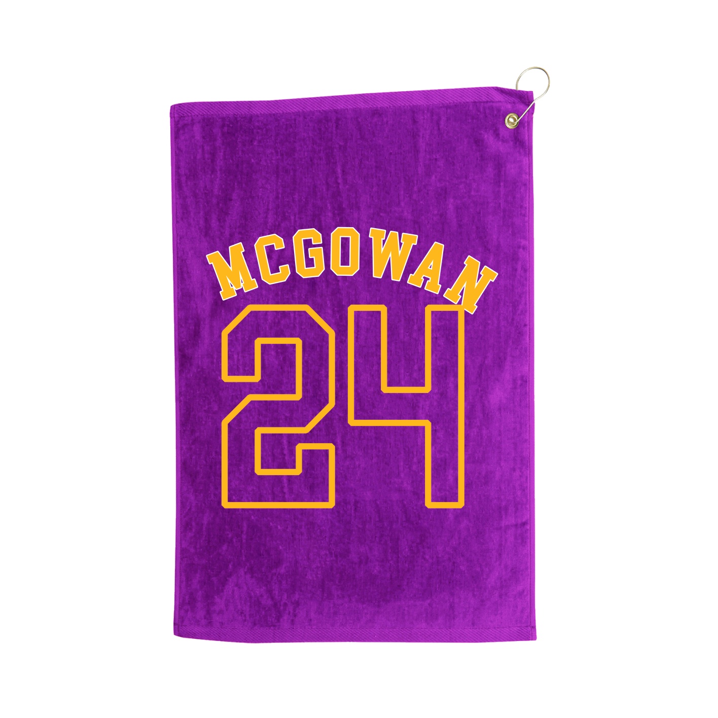 Golf Towel — Shirsey Arch in Purple
