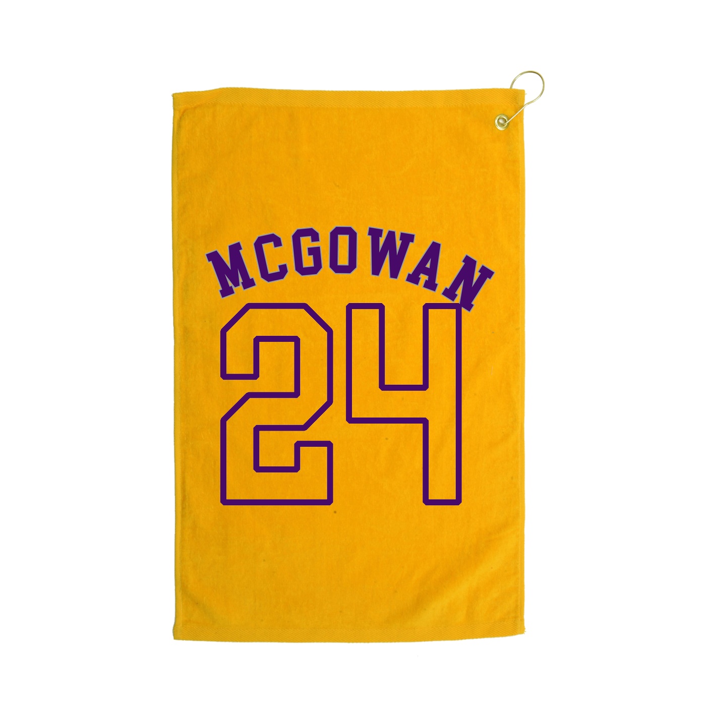 Golf Towel — Shirsey Arch in Gold