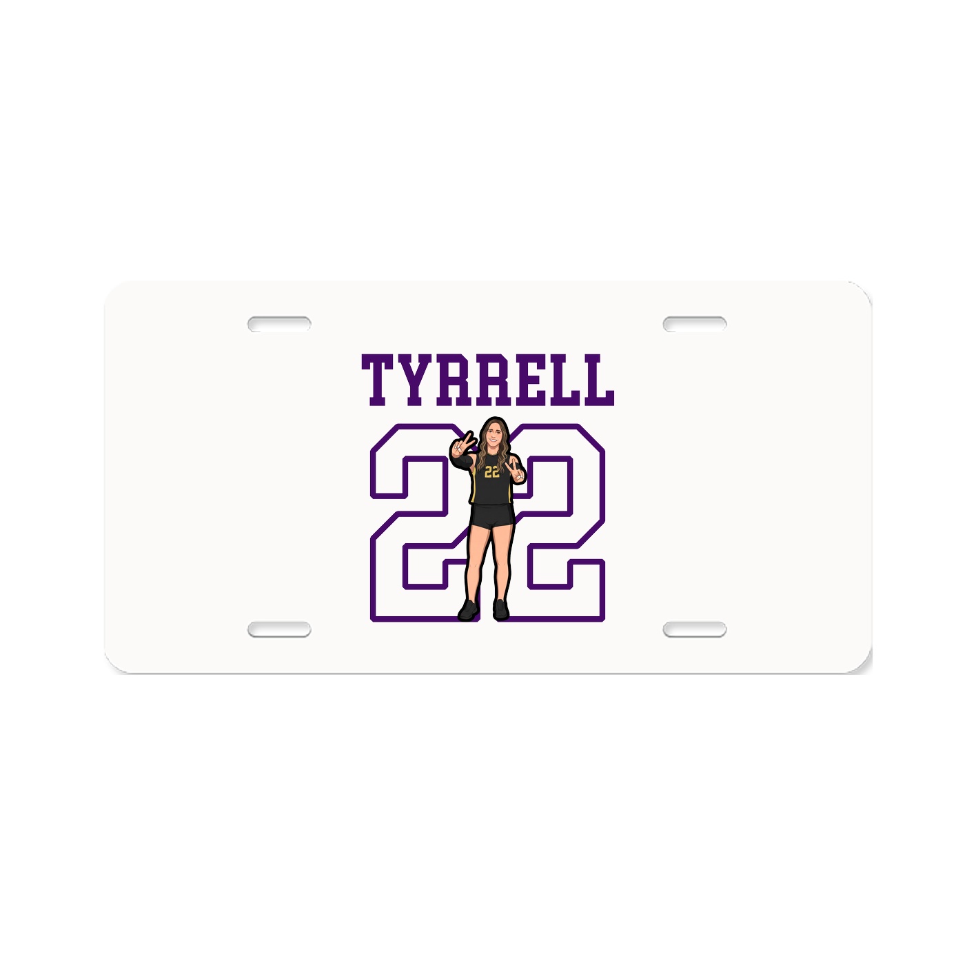 License Plate — Shirsey in Classic