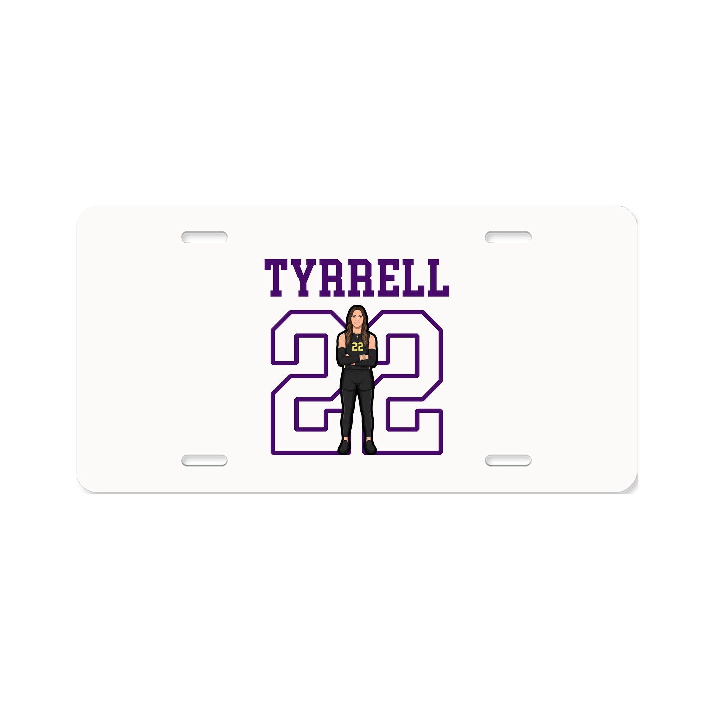 License Plate — Shirsey in Classic