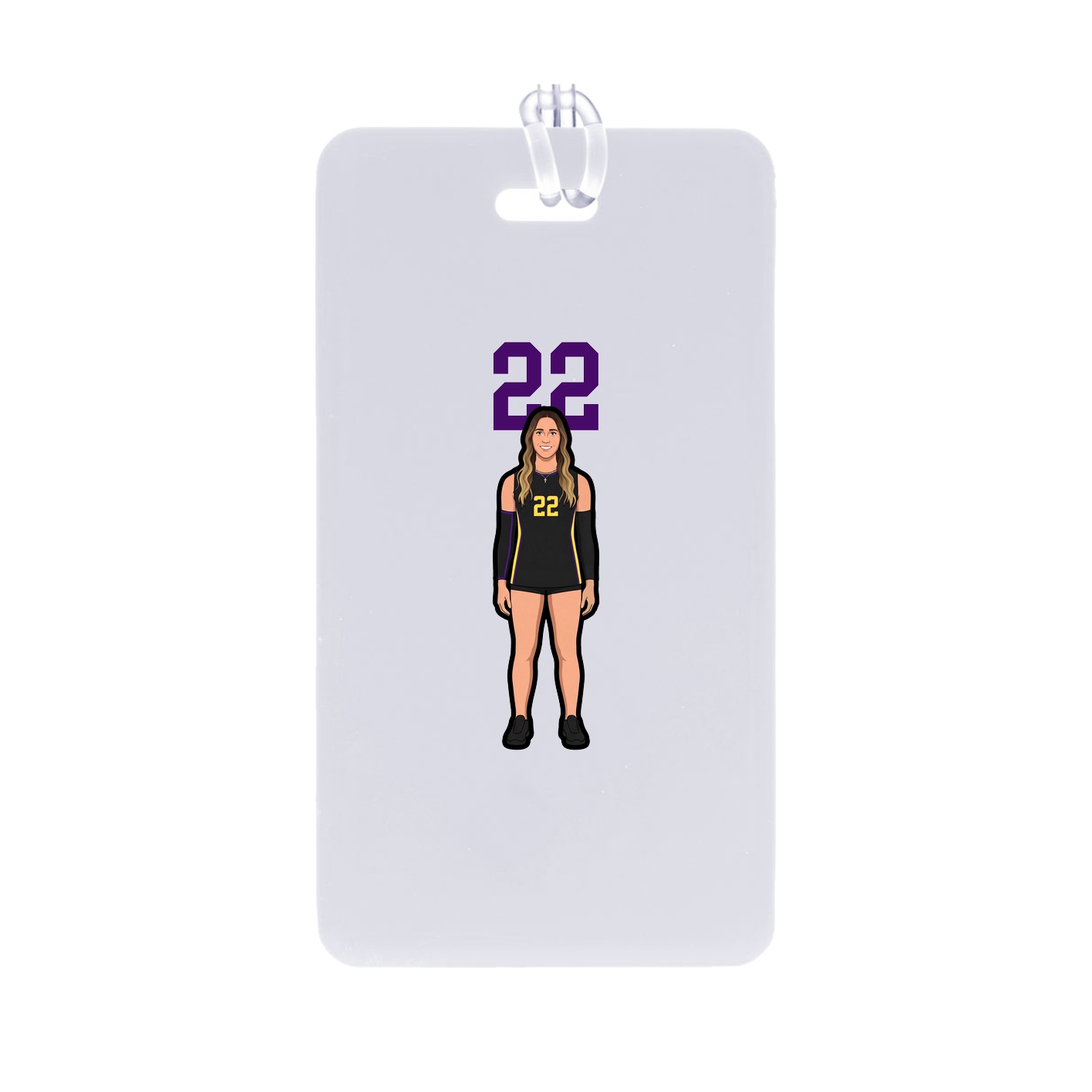 Bag Tag — Number Top in Classic