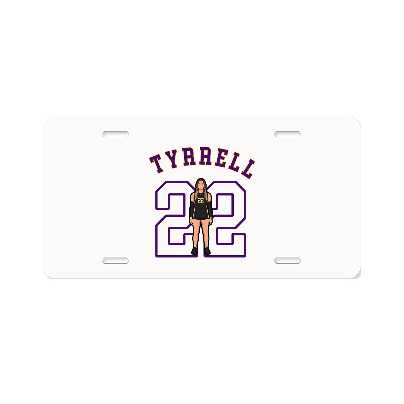License Plate — Shirsey Arch in Classic