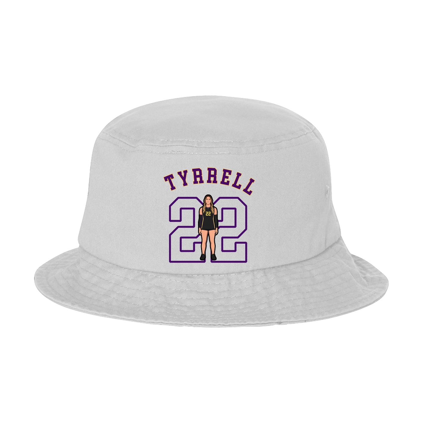 Bucket Cap — Shirsey Arch in White