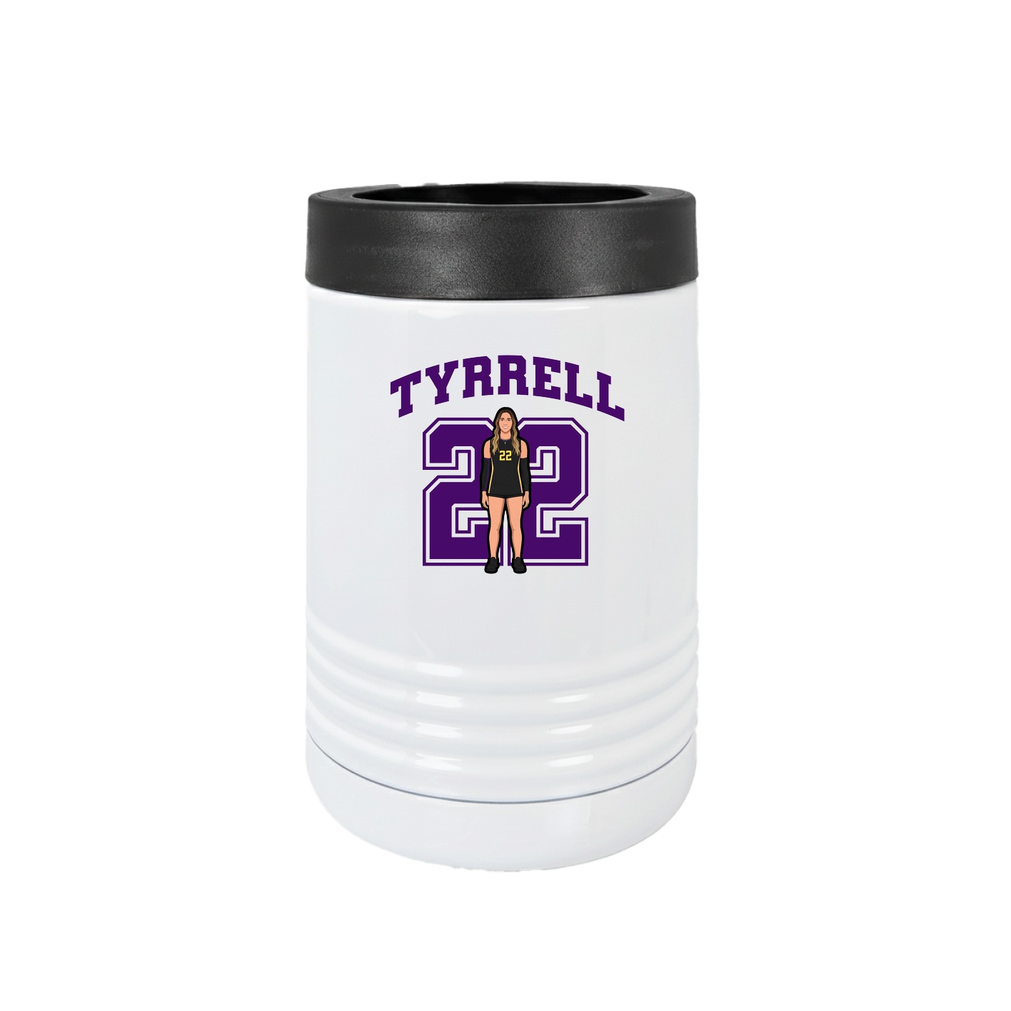 Beverage Holder — Number in White