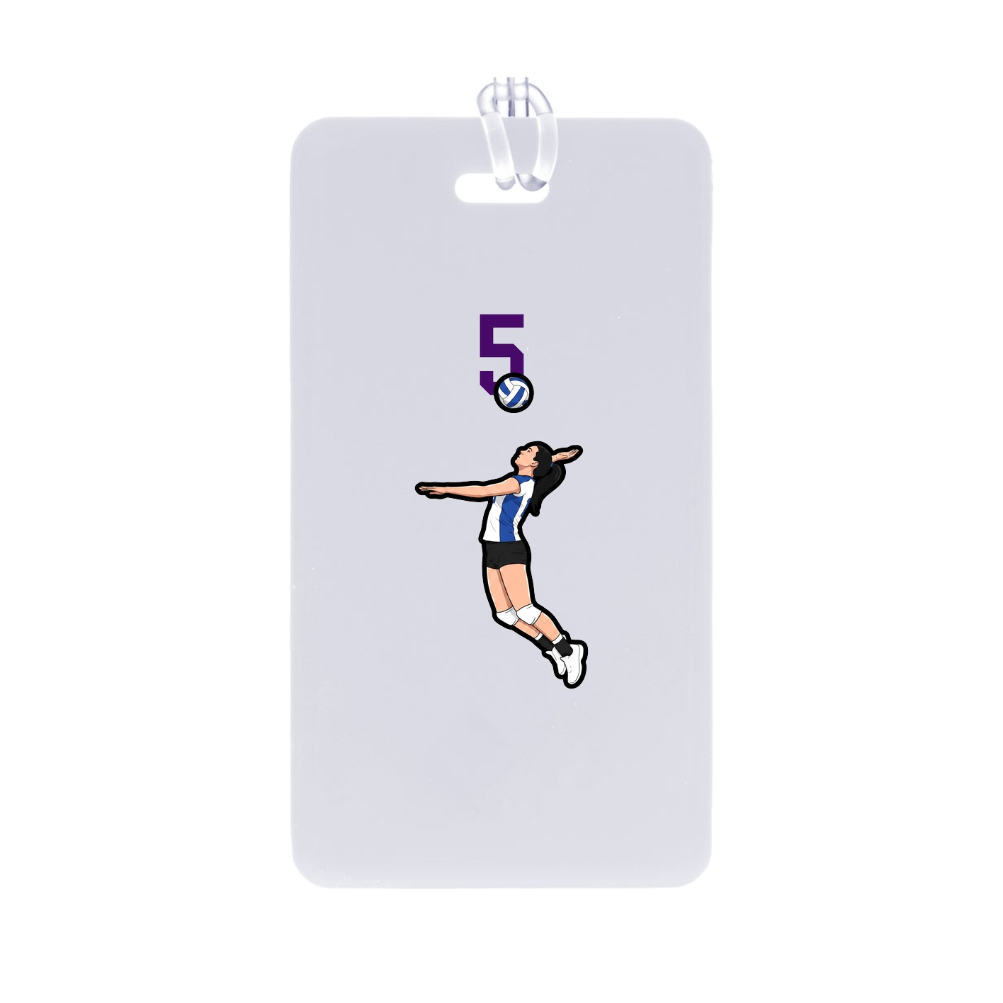 Bag Tag — Number Top in Classic