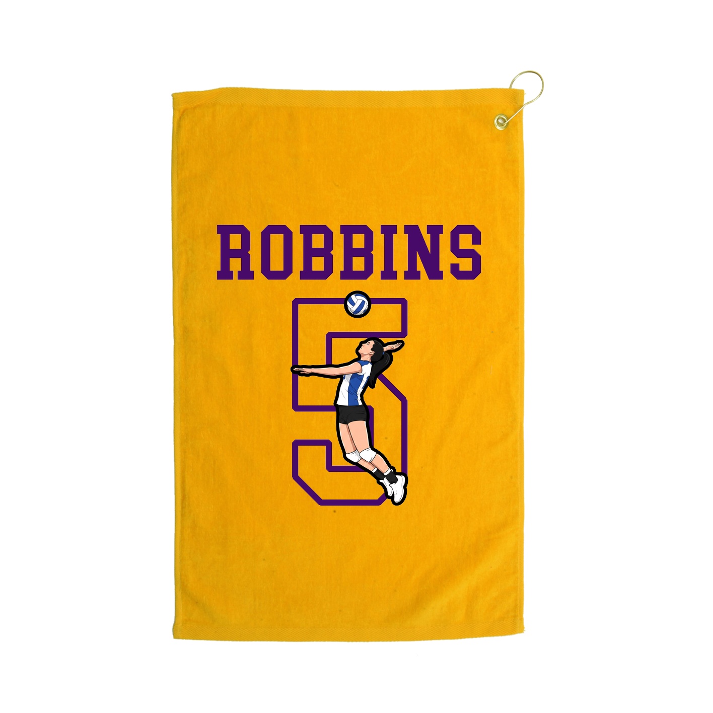 Golf Towel — Shirsey in Gold