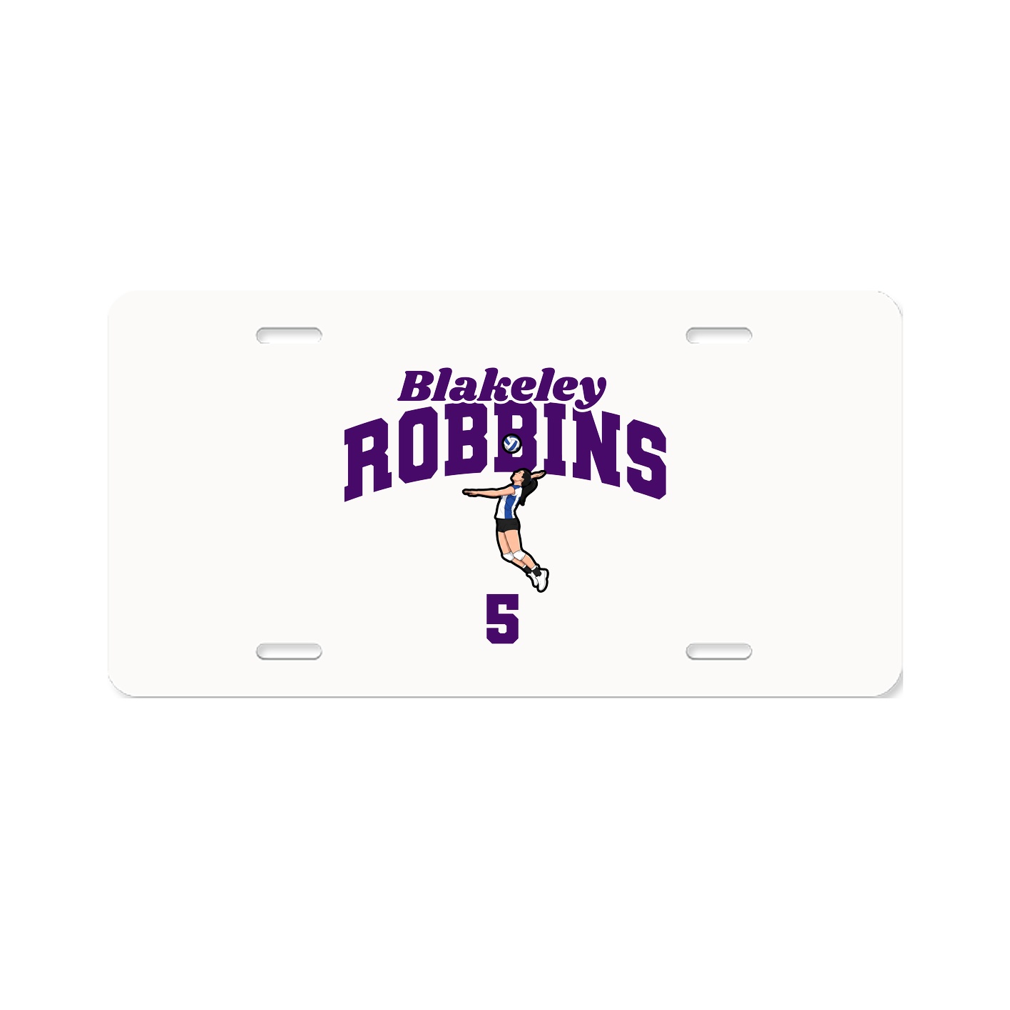 License Plate — Signature Arch in Classic