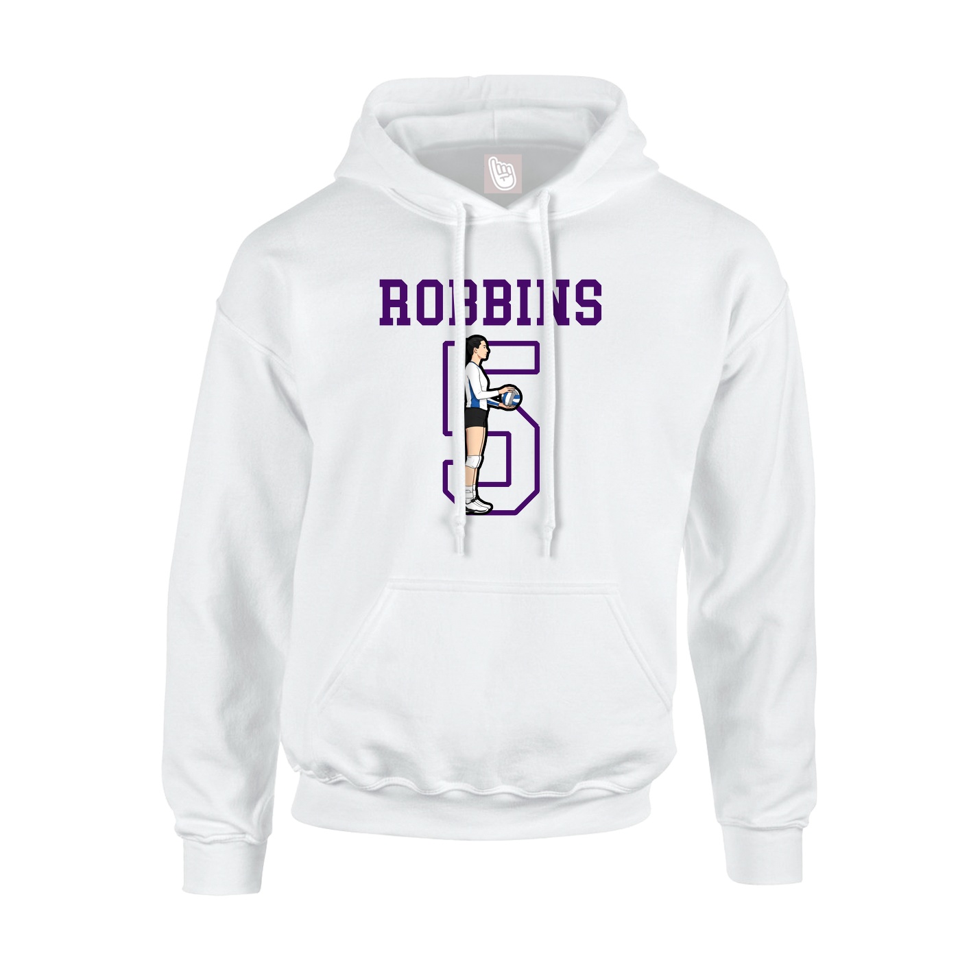Youth Hoodie — Shirsey in White