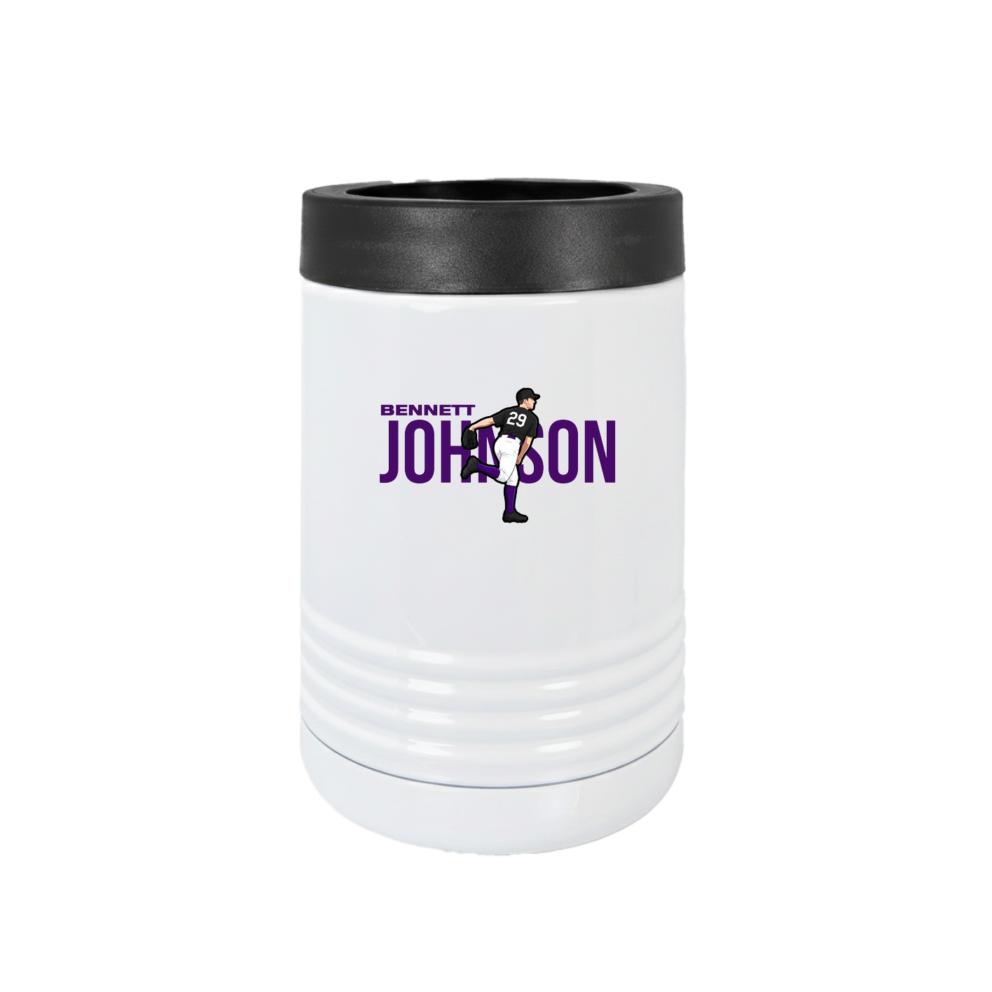 Beverage Holder — Player Name in White