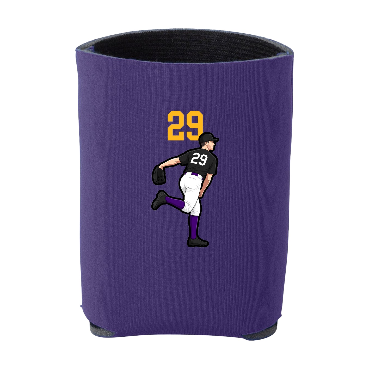 Can Holder — Number Top in Purple