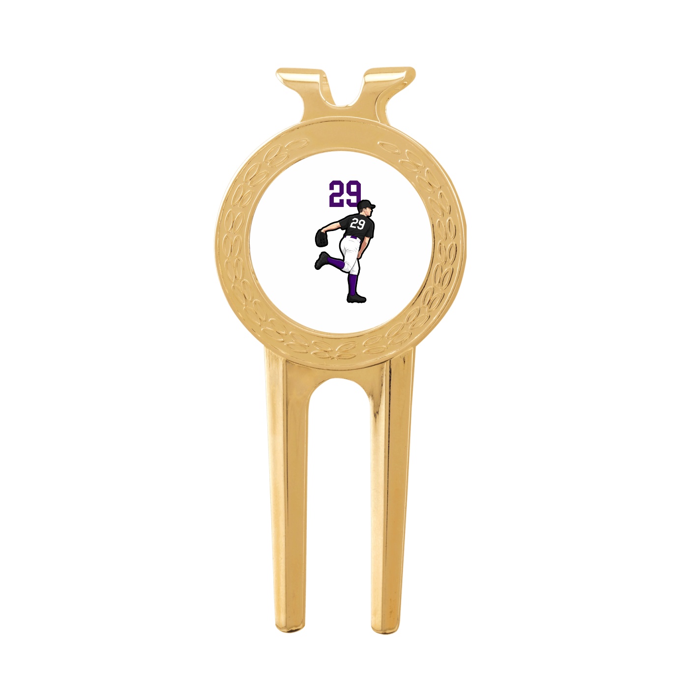 Divot Tool with Ball Marker — Number Top in Classic
