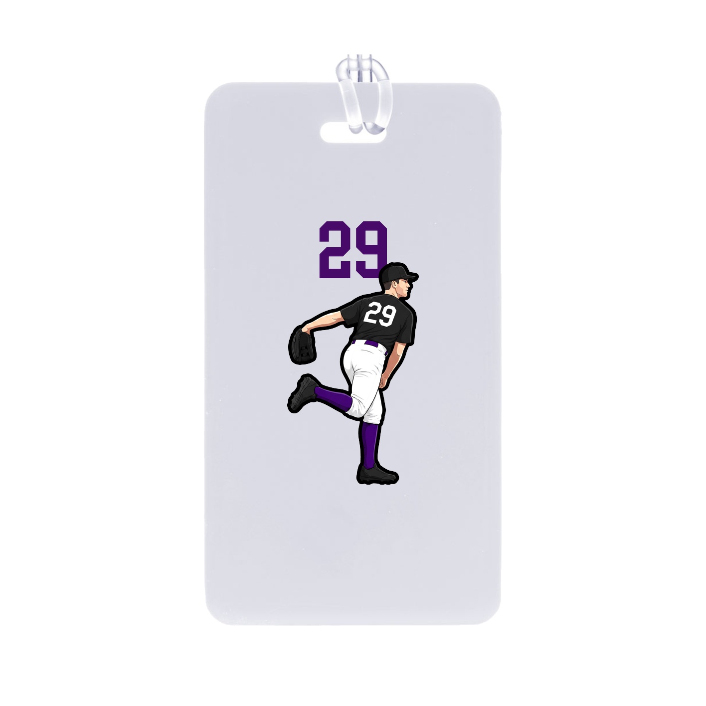 Bag Tag — Number Top in Classic