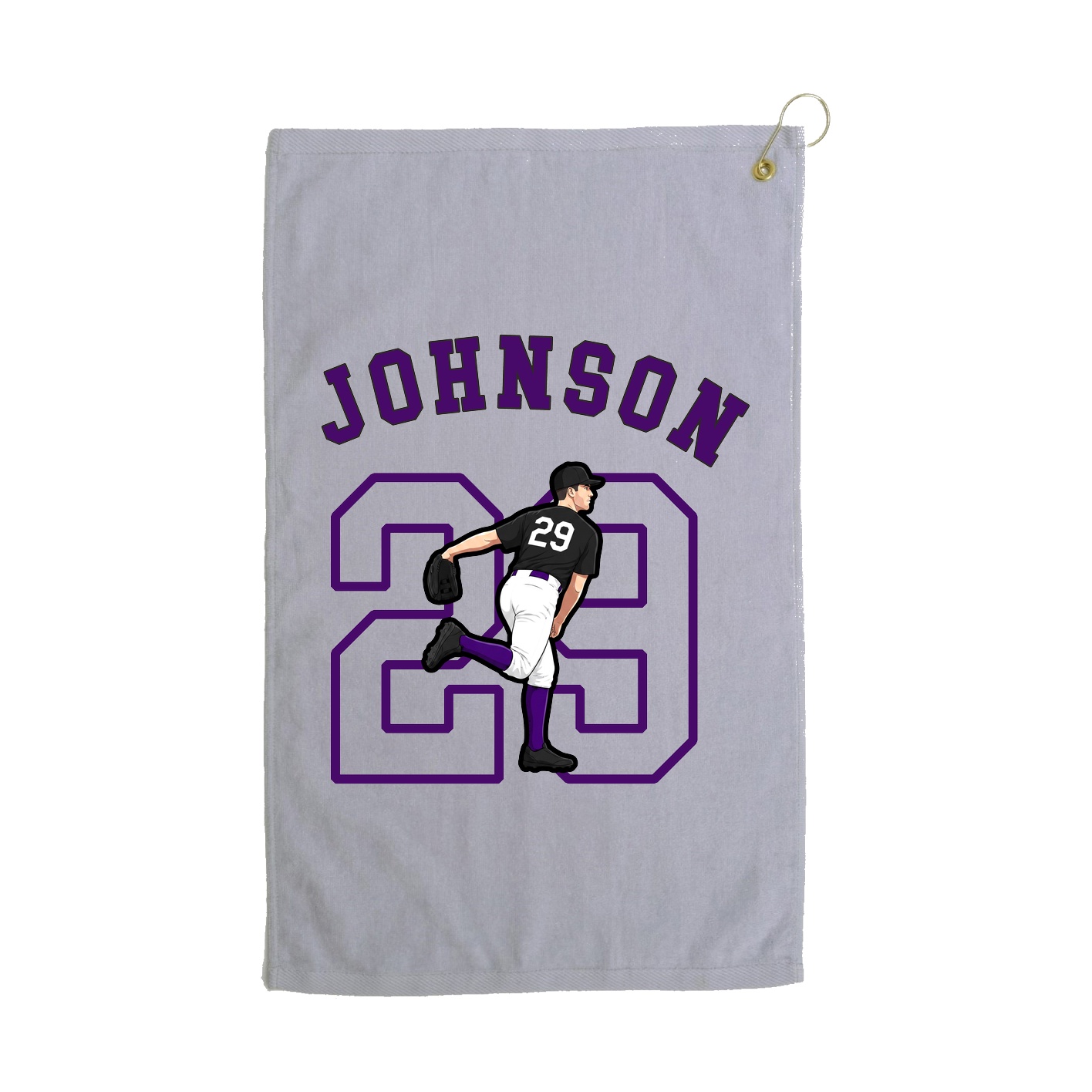 Golf Towel — Shirsey Arch in Grey