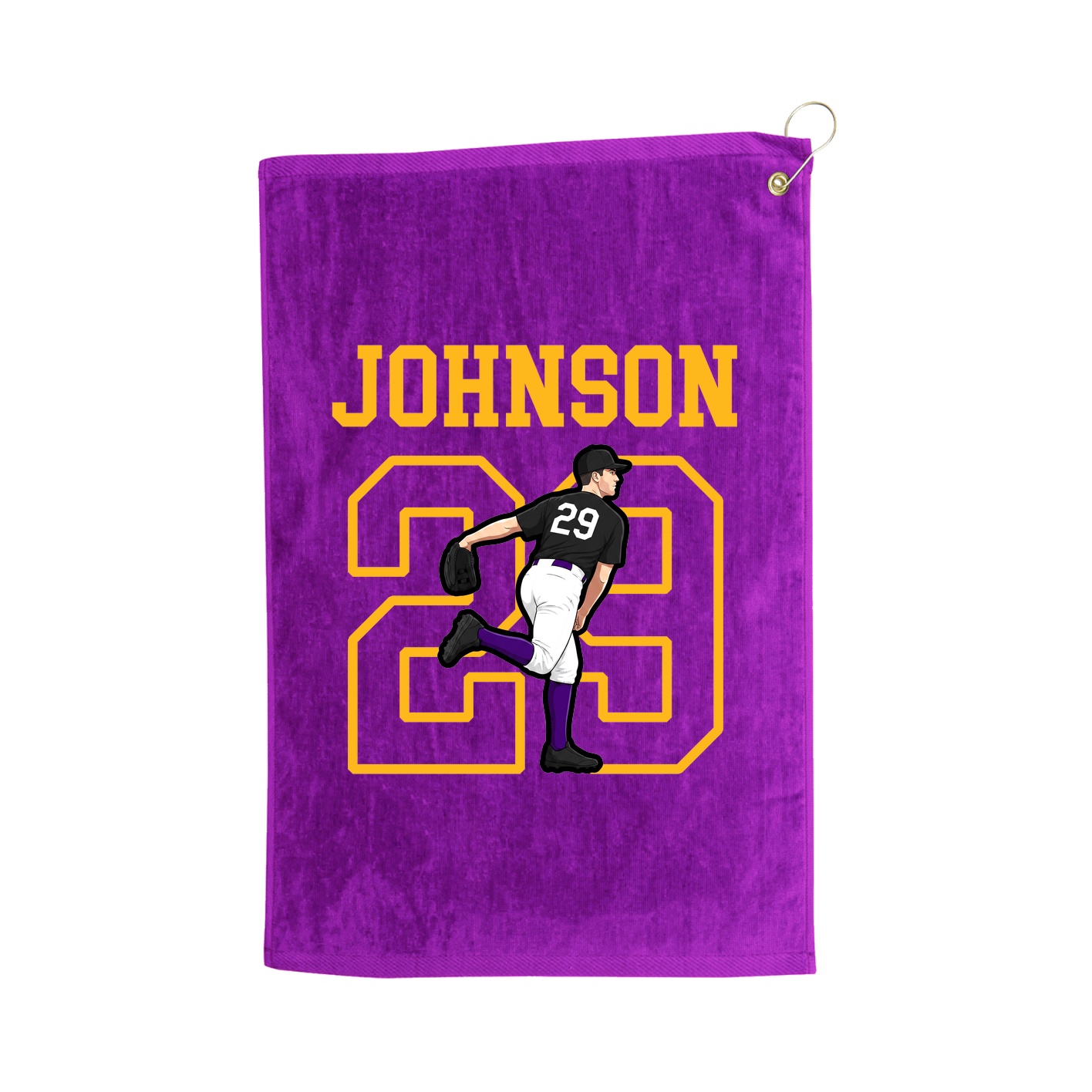 Golf Towel — Shirsey in Purple
