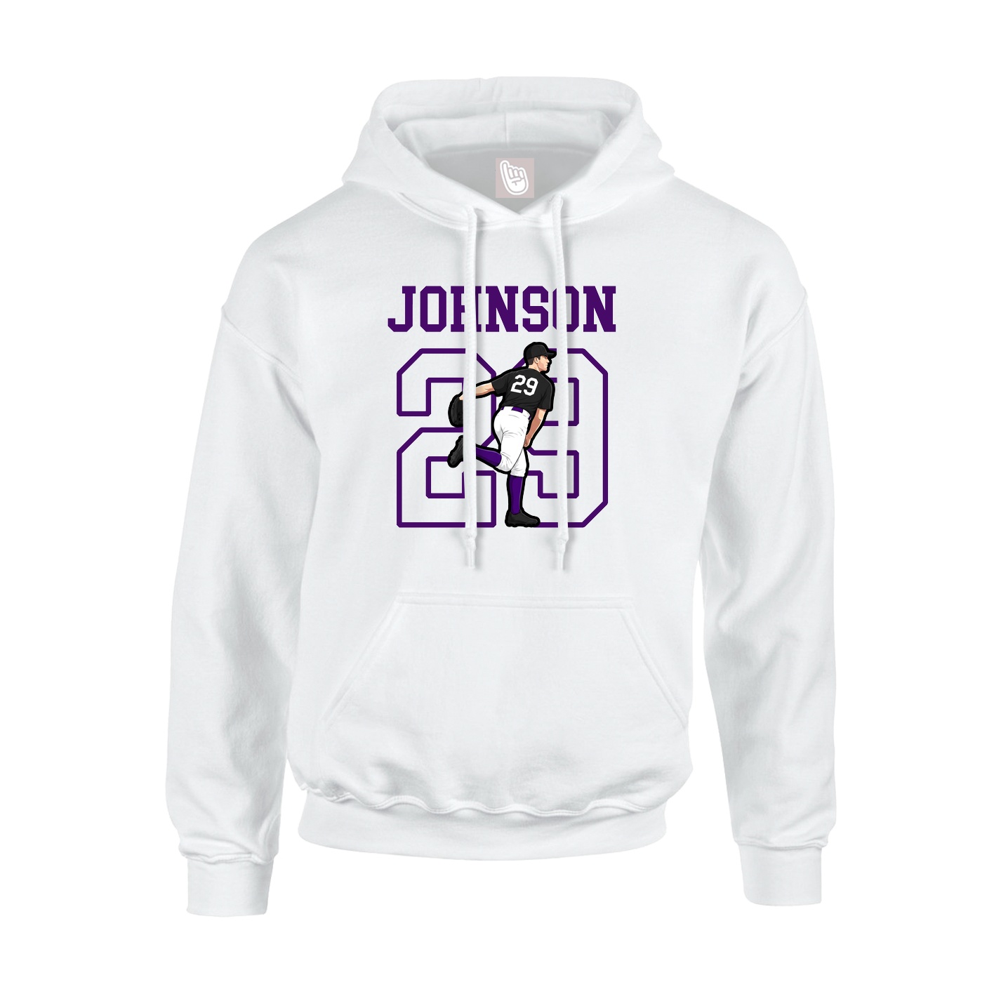 Youth Hoodie — Shirsey in White