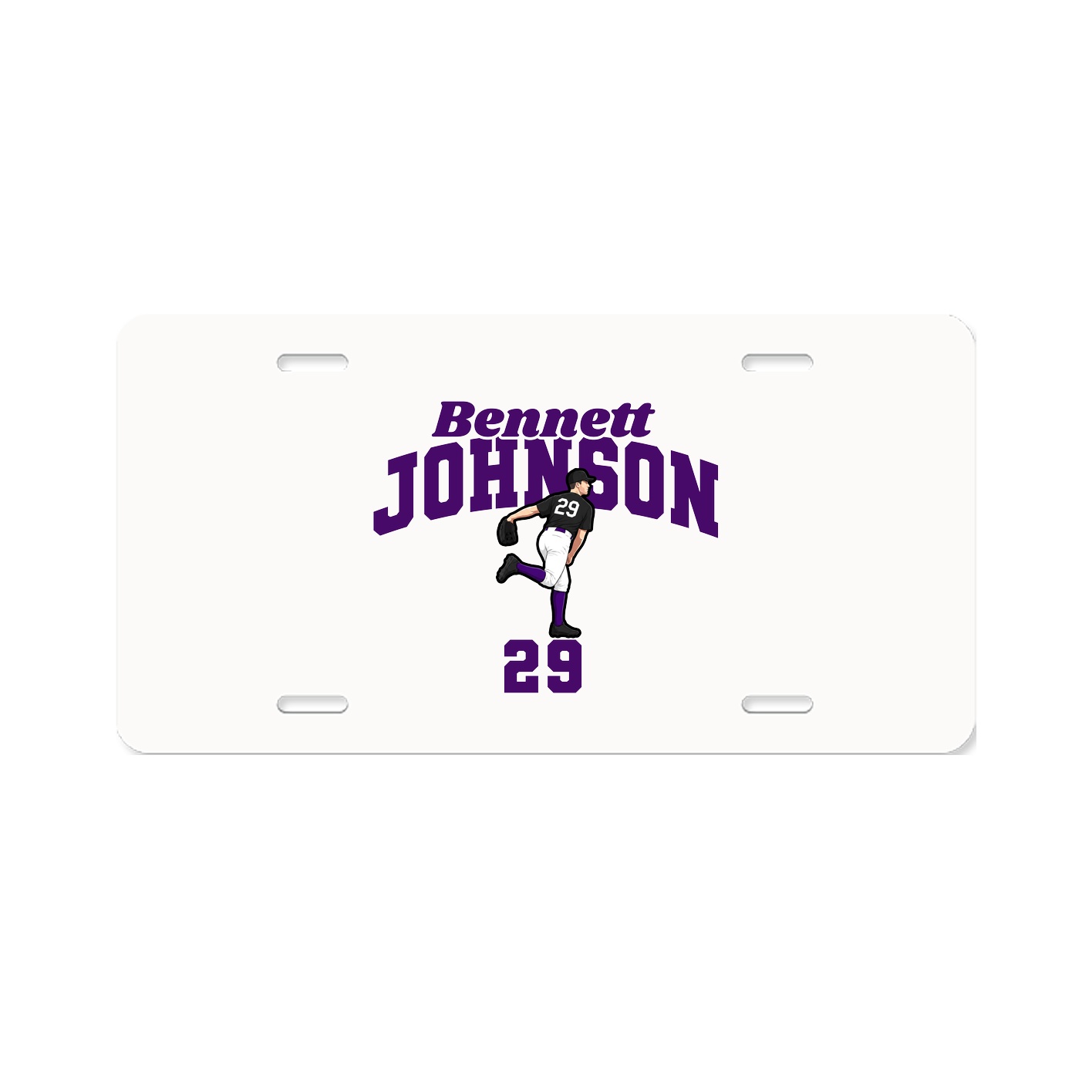 License Plate — Signature Arch in Classic