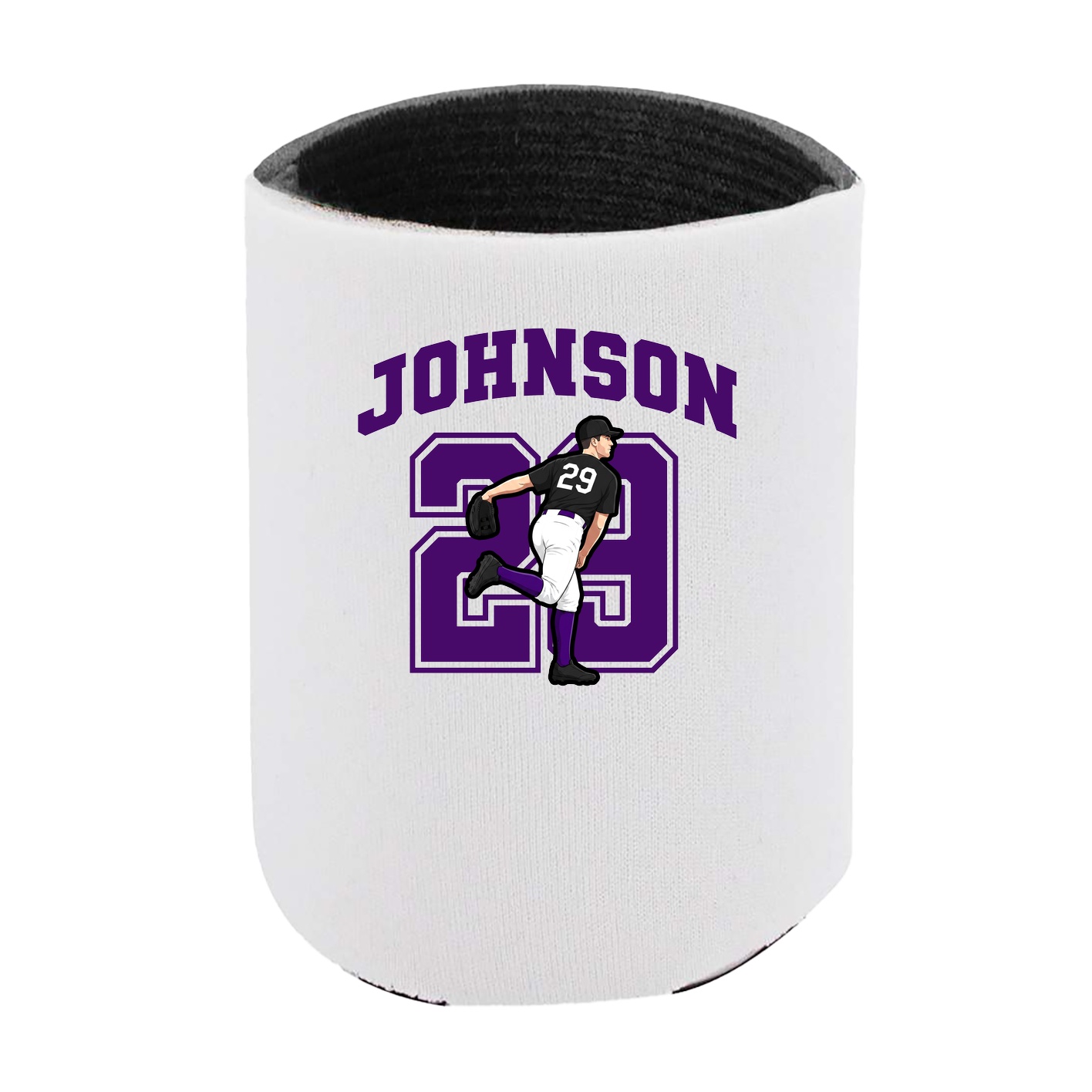 Can Holder — Number in White
