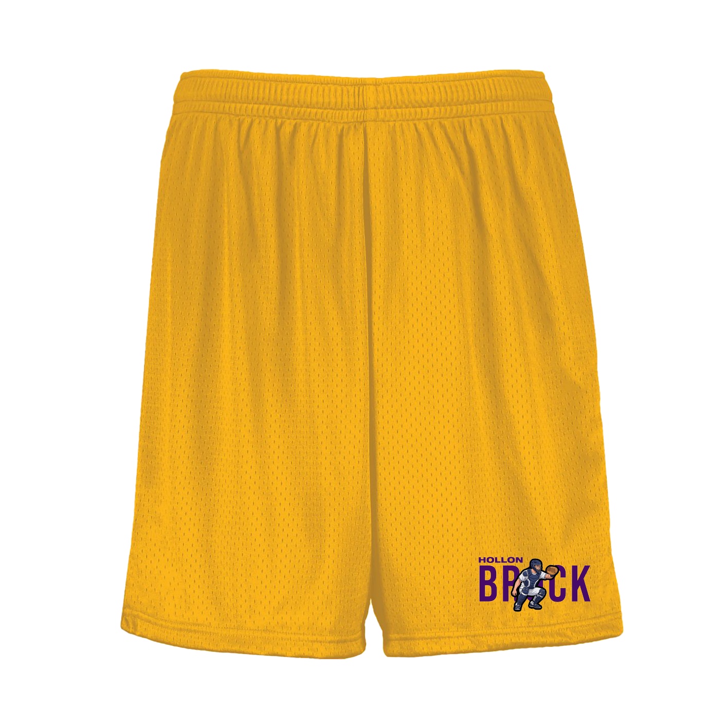 Shorts — Player Name in Gold
