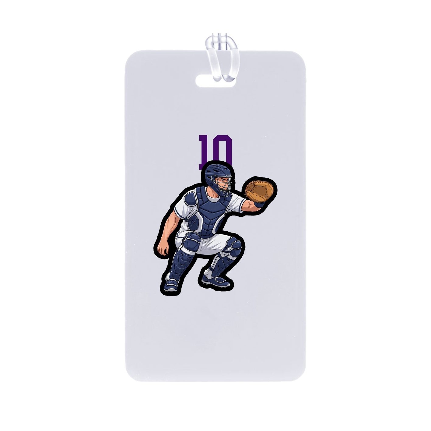 Bag Tag — Number Top in Classic