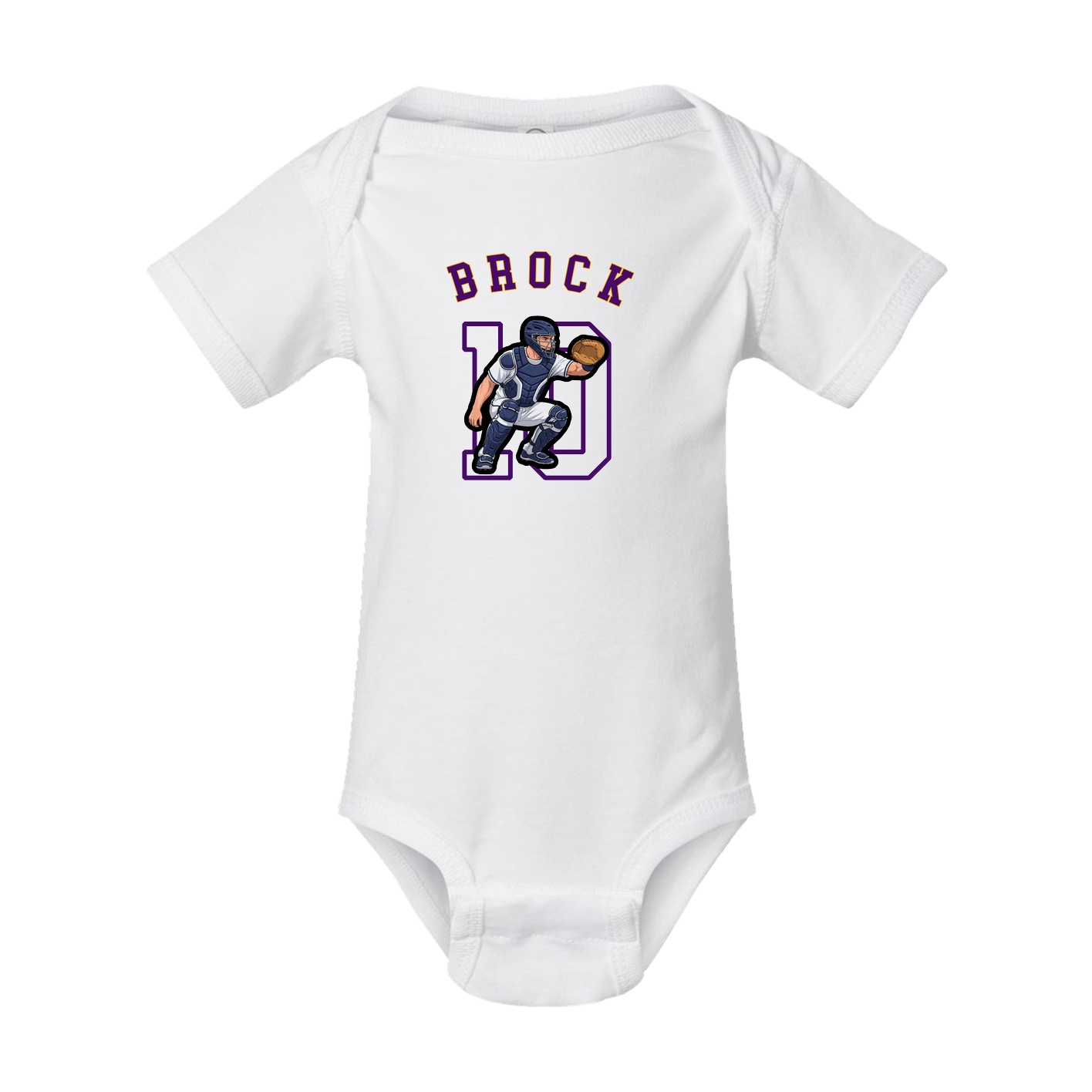 Baby Onesie — Shirsey Arch in White