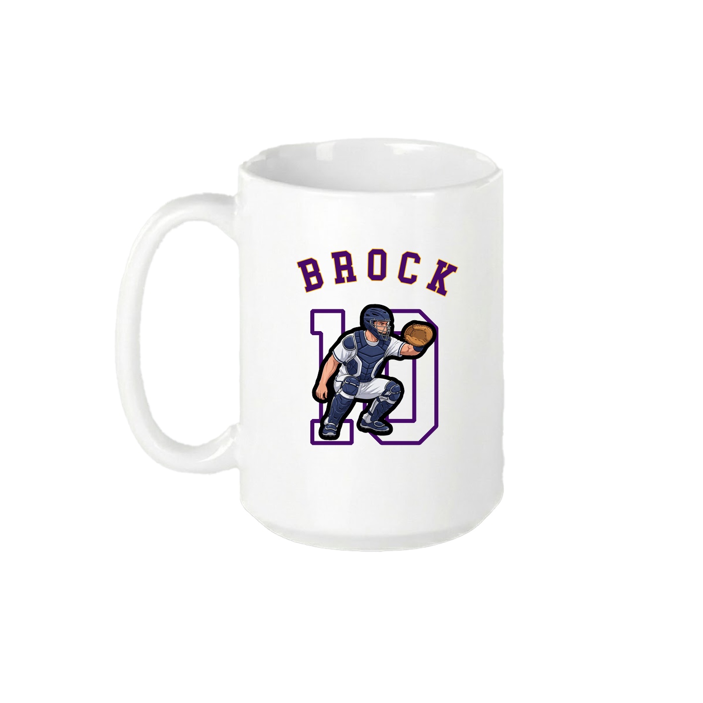 15oz Coffee Mug — Shirsey Arch in White