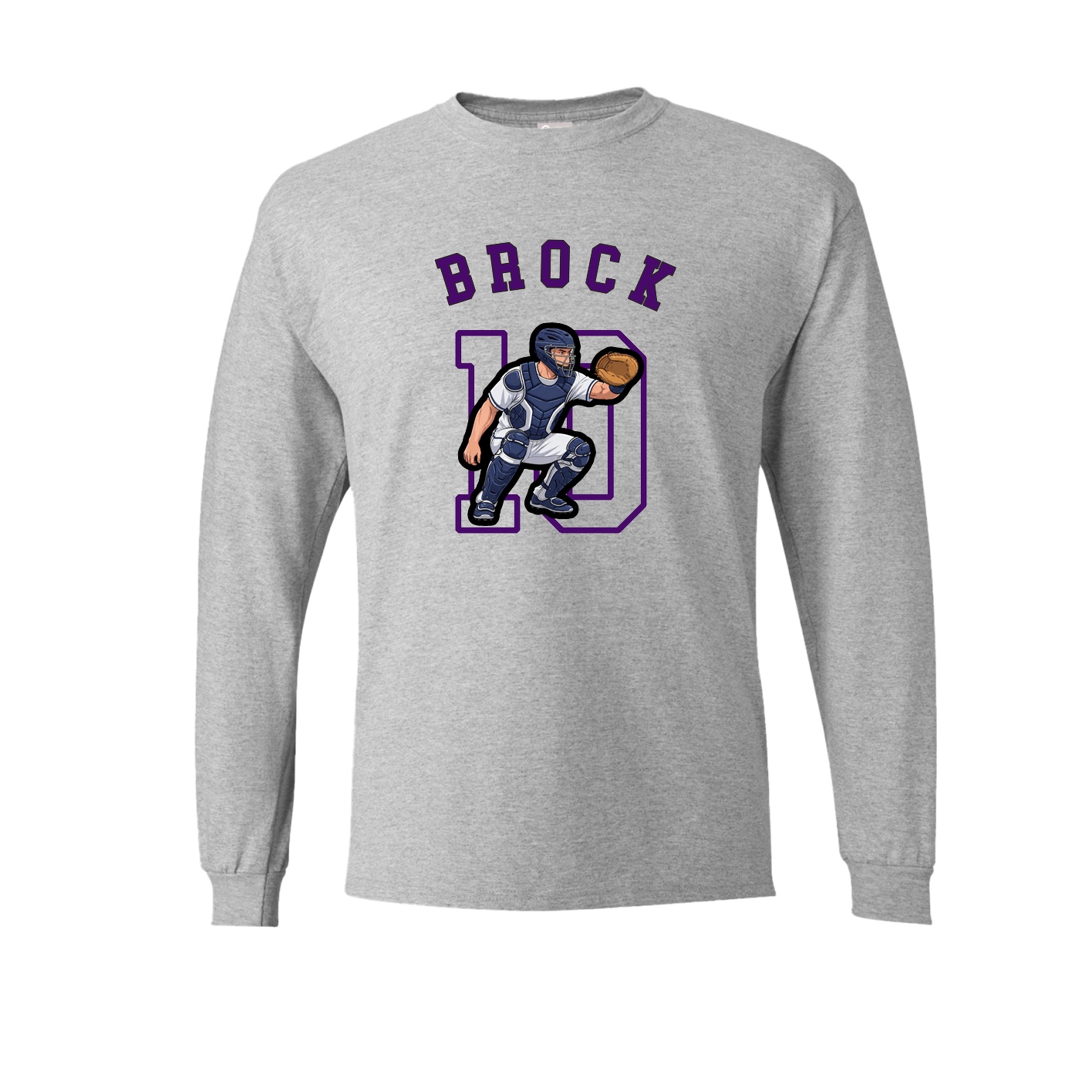 Long Sleeve Tee — Shirsey Arch in Grey