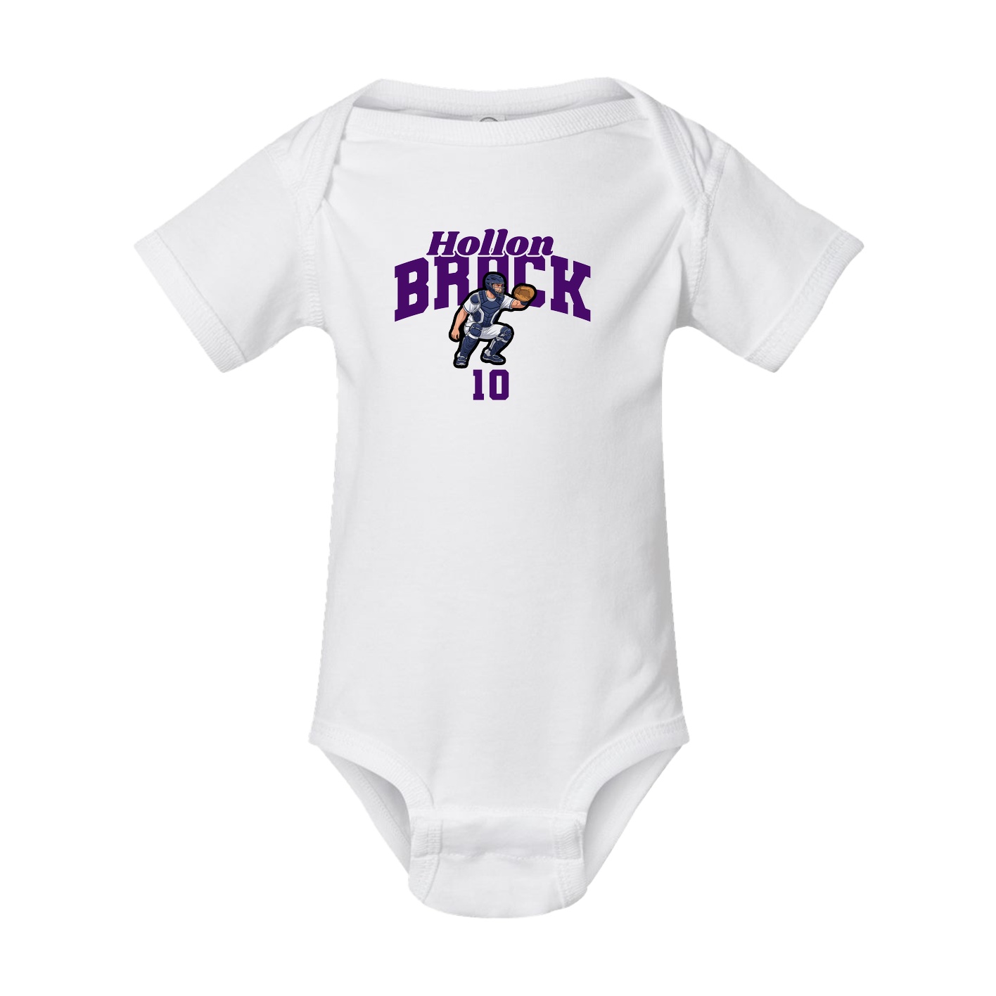 Baby Onesie — Signature Arch in White