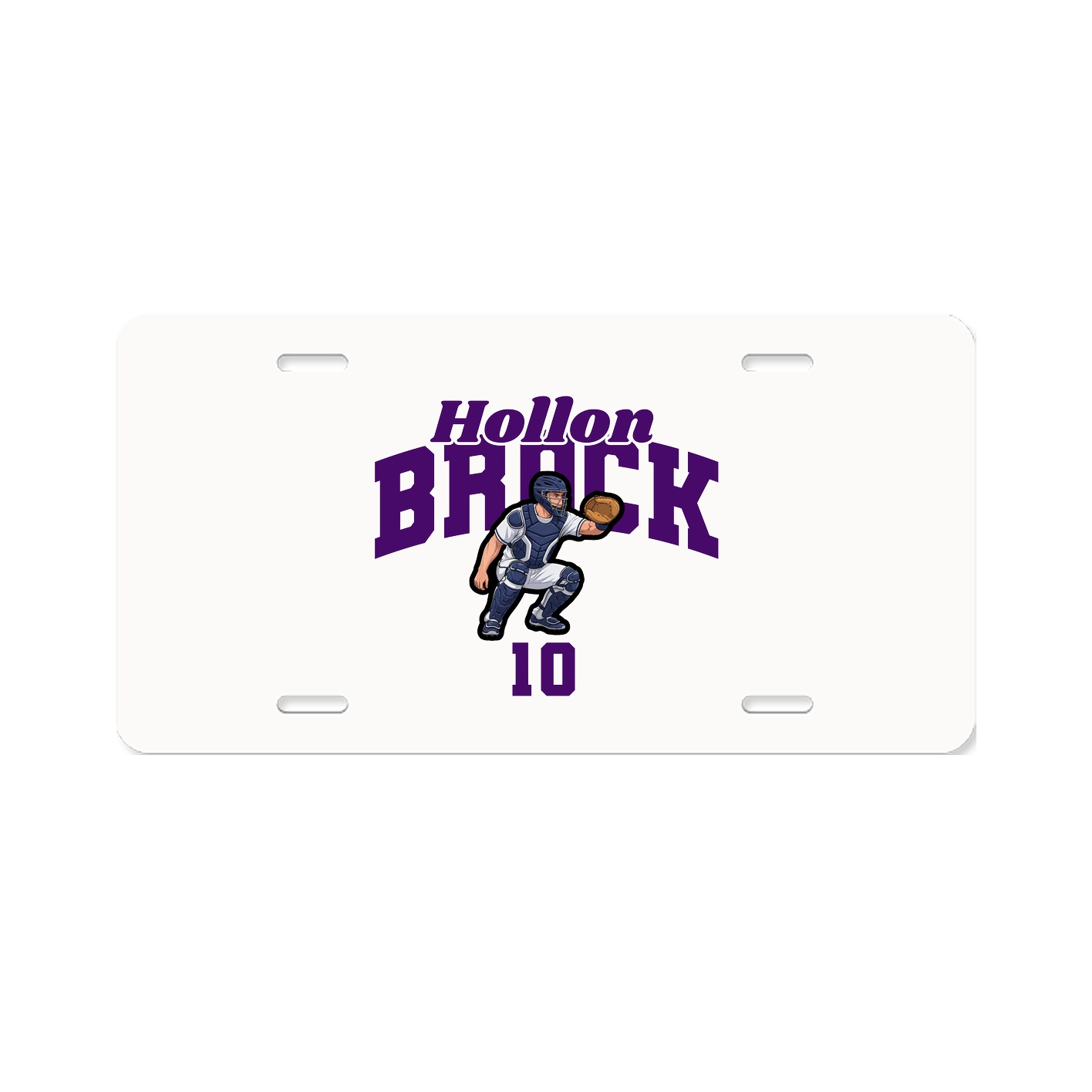 License Plate — Signature Arch in Classic
