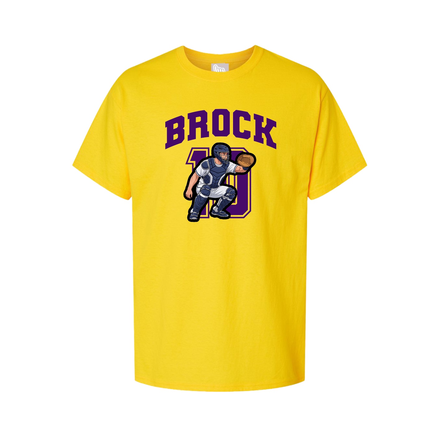 Tee — Number in Gold