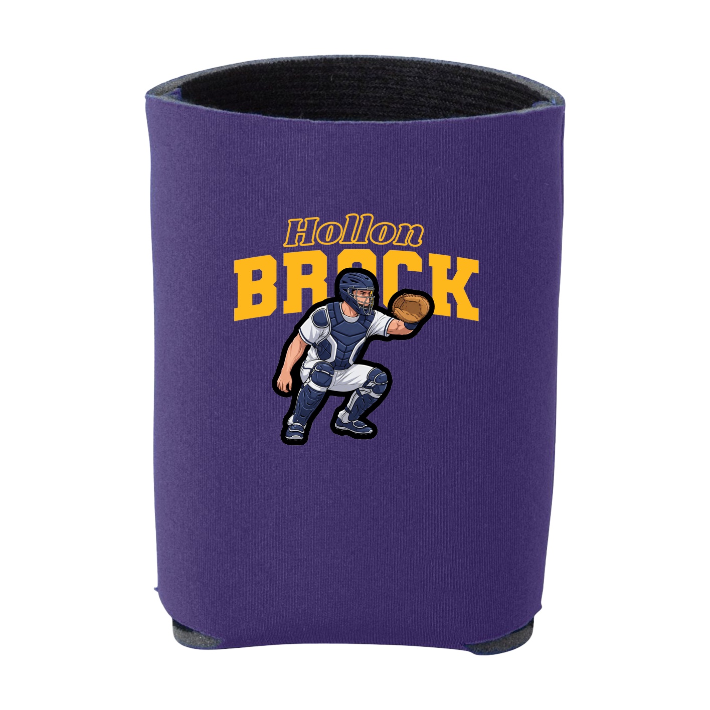 Can Holder — Name Arch in Purple