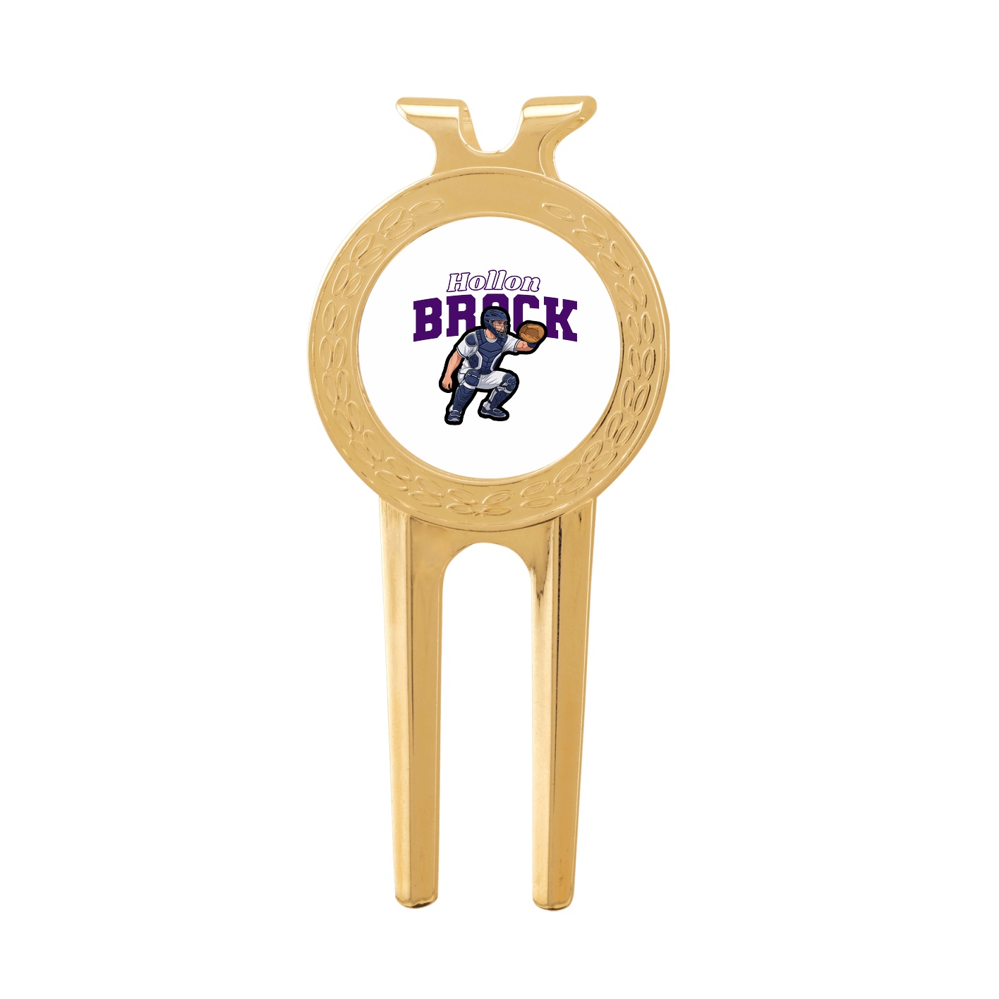 Divot Tool with Ball Marker — Name Arch in Classic