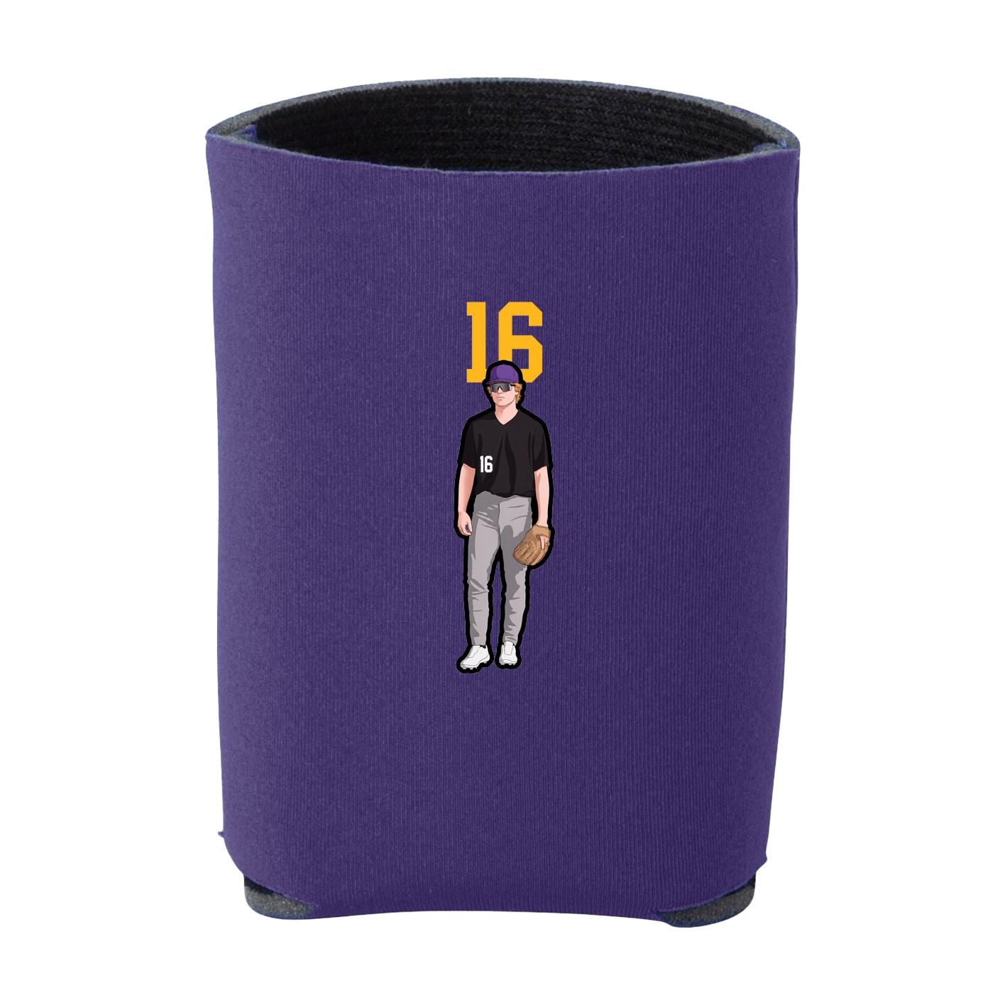 Can Holder — Number Top in Purple