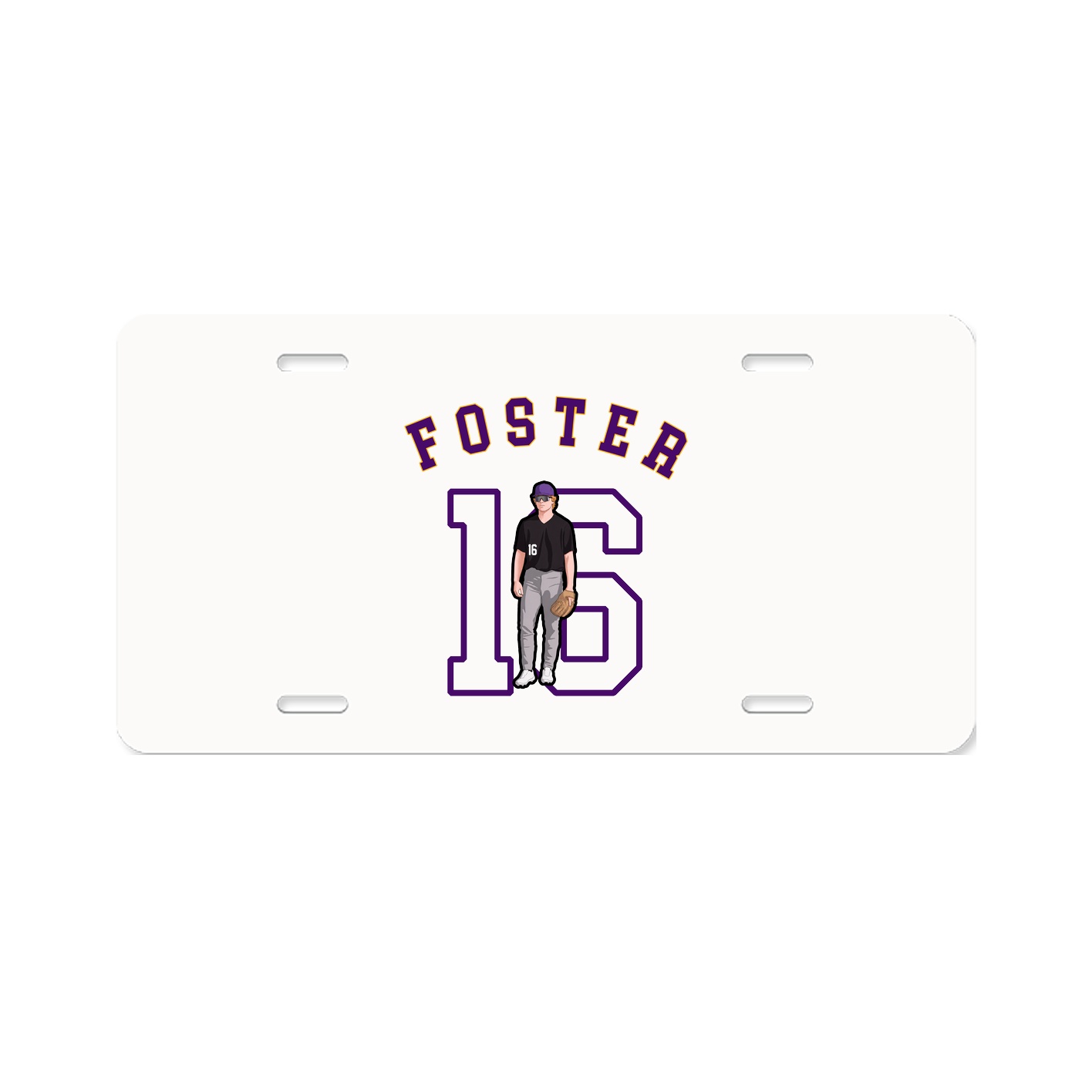 License Plate — Shirsey Arch in Classic