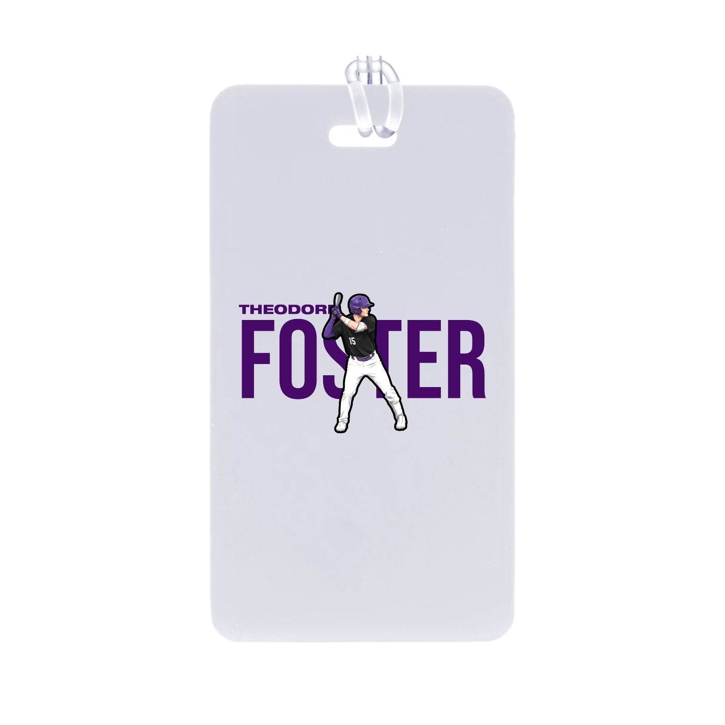 Bag Tag — Player Name in Classic
