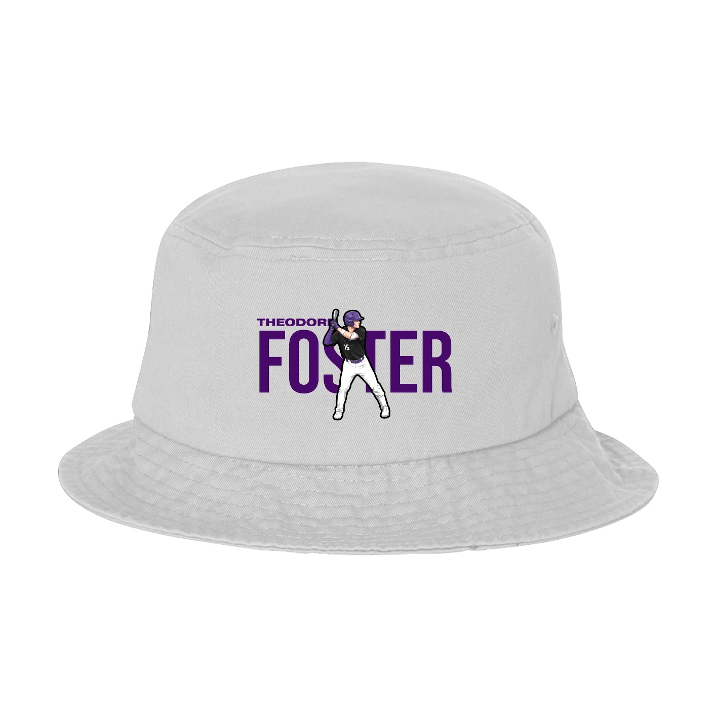 Bucket Cap — Player Name in White