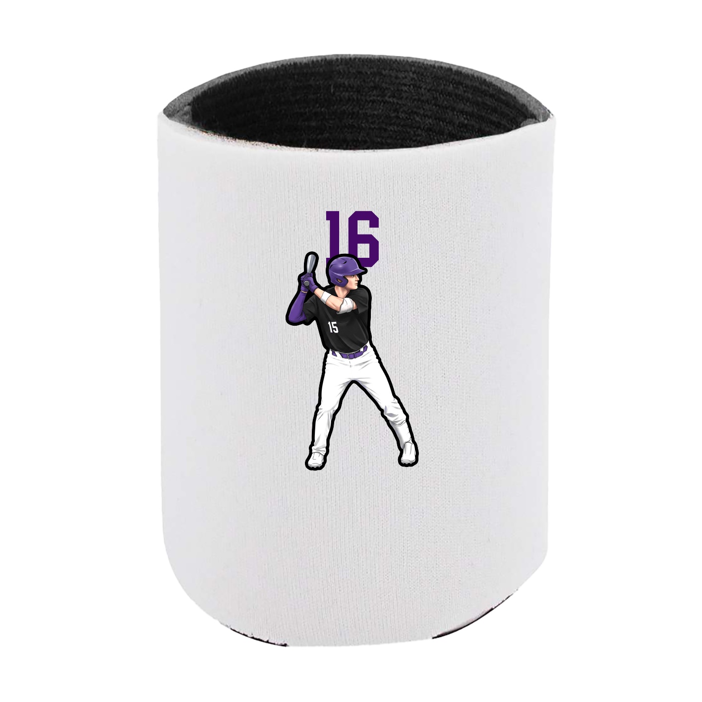 Can Holder — Number Top in White