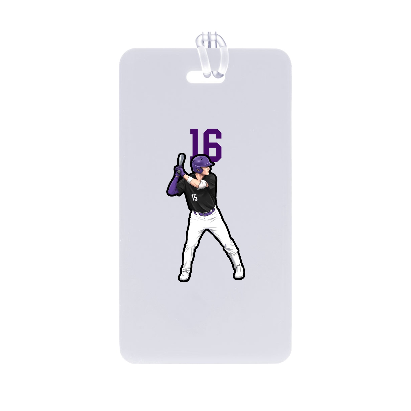 Bag Tag — Number Top in Classic