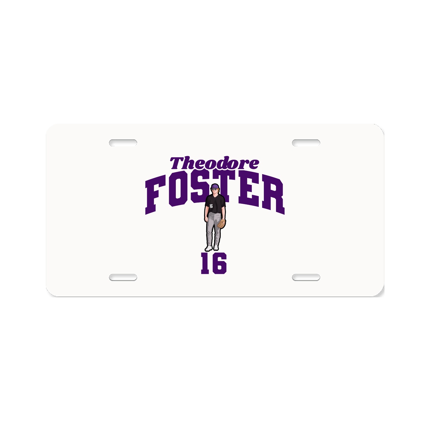License Plate — Signature Arch in Classic