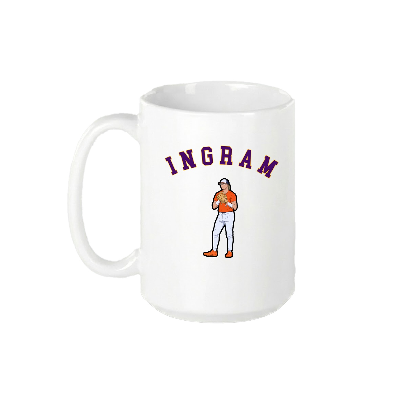 15oz Coffee Mug — Shirsey Arch in White