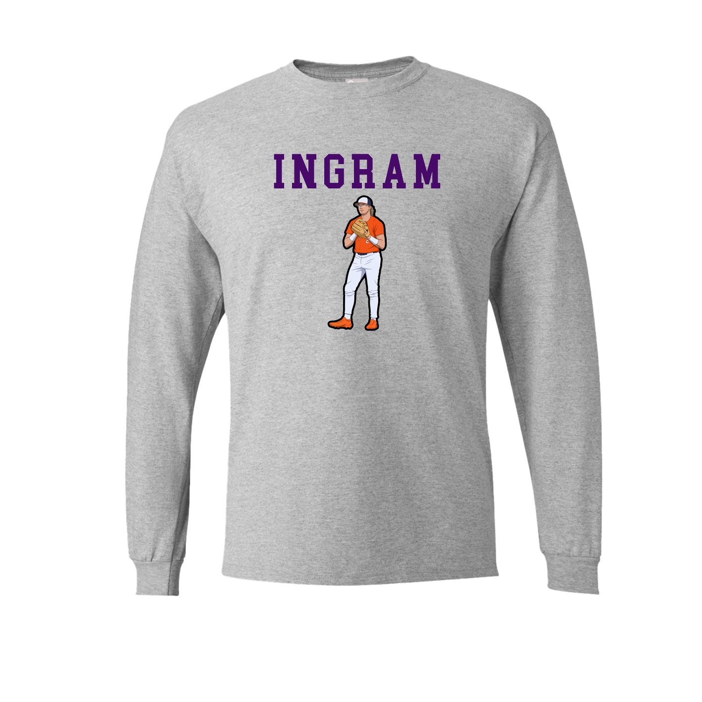 Long Sleeve Tee — Shirsey in Grey