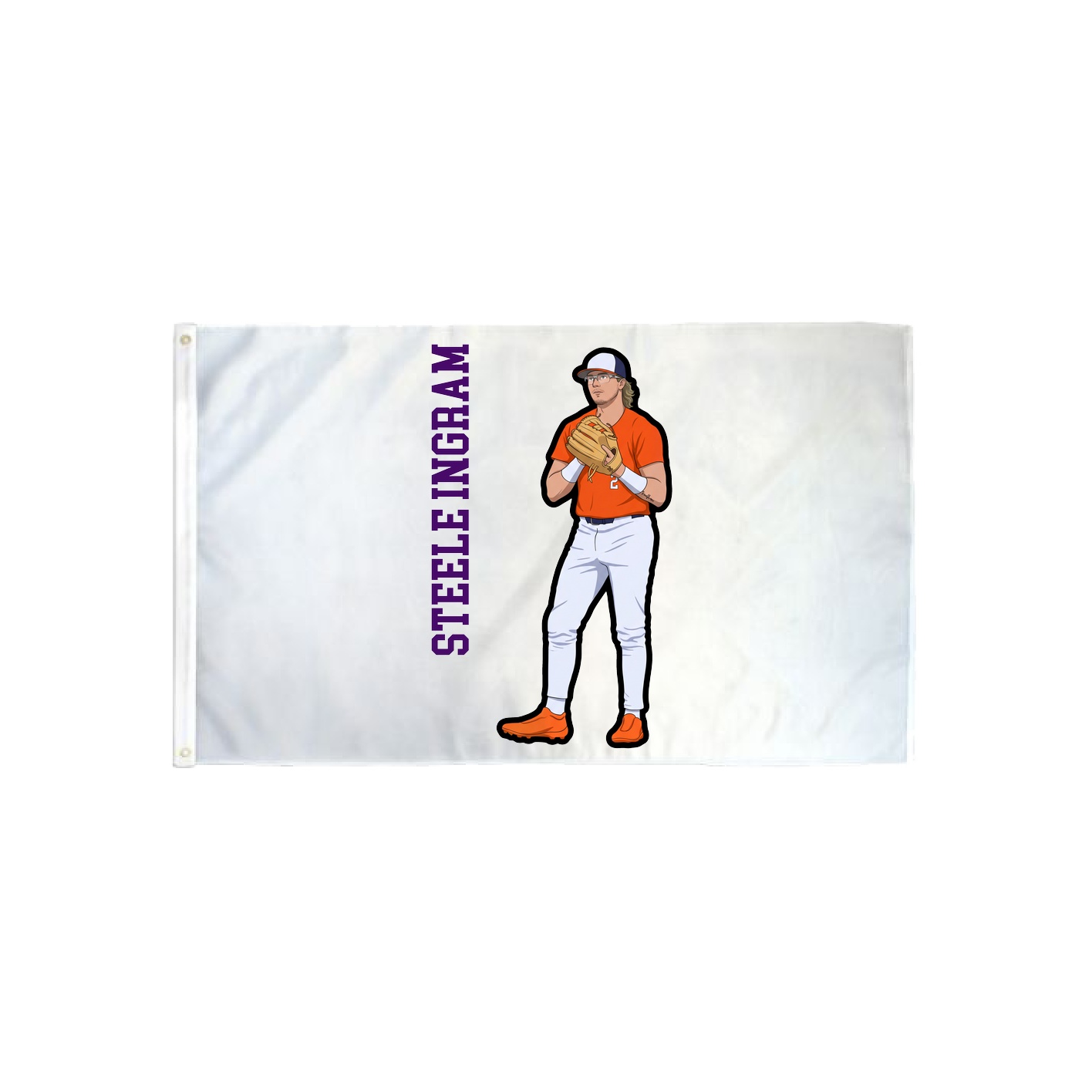 3x5 Flag — Name Vertical in Classic