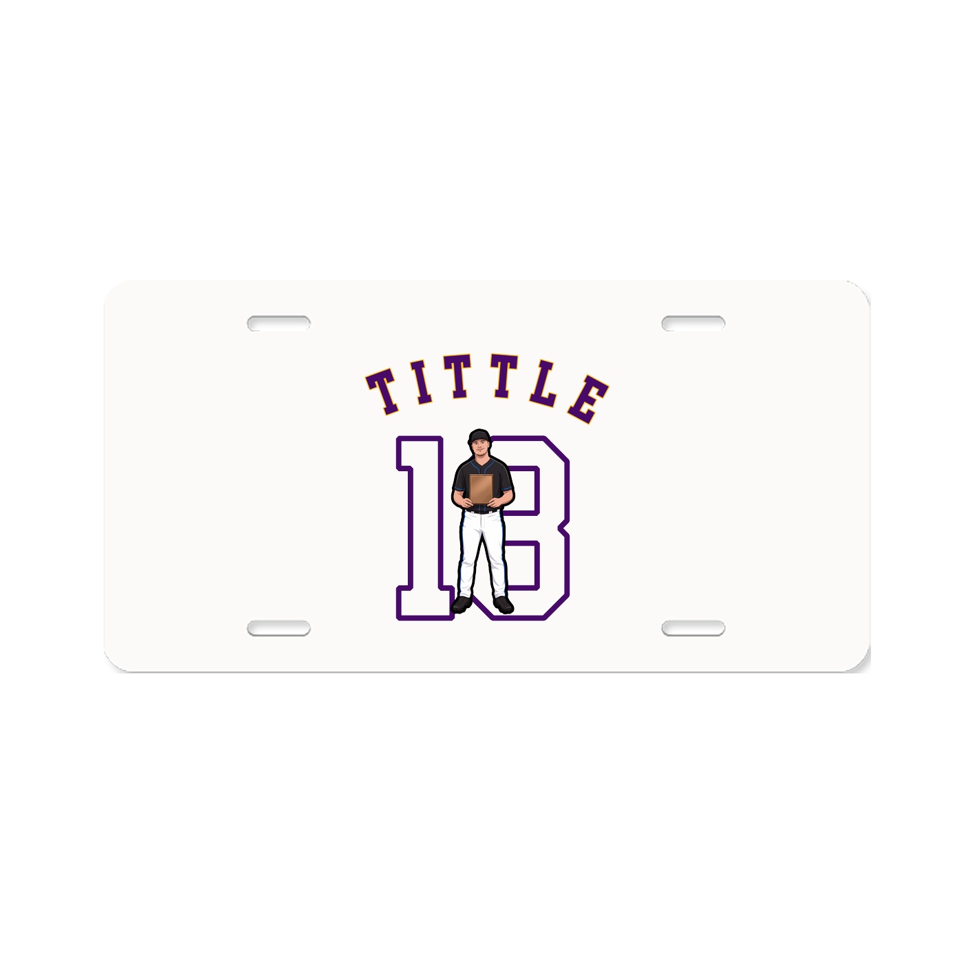 License Plate — Shirsey Arch in Classic