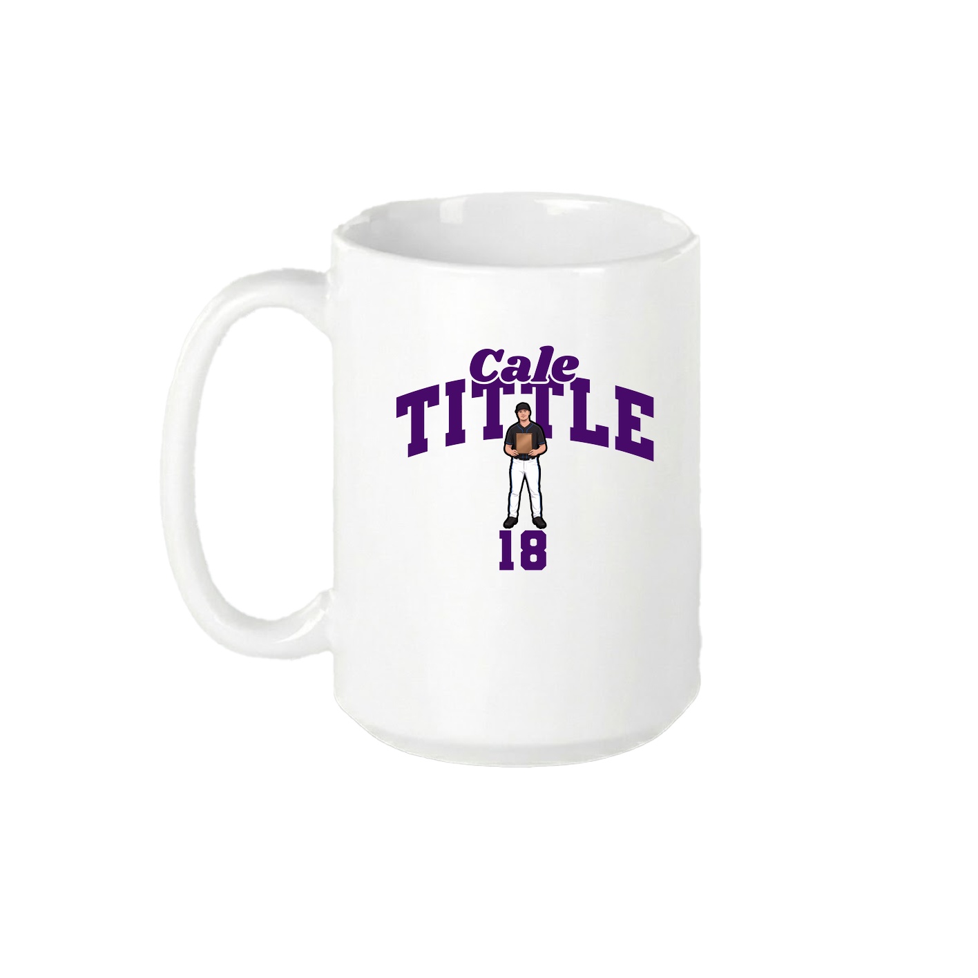 15oz Coffee Mug — Signature Arch in White