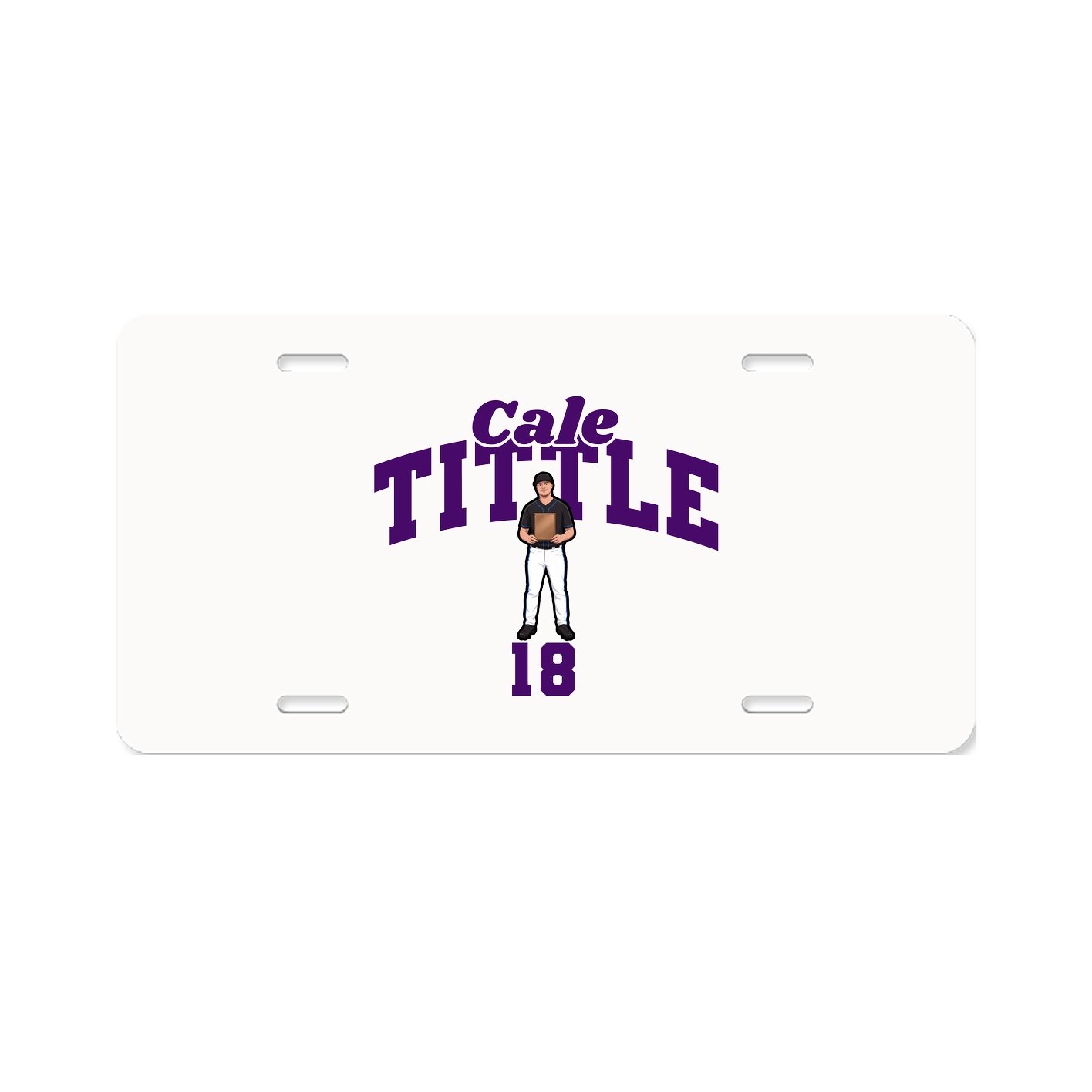 License Plate — Signature Arch in Classic