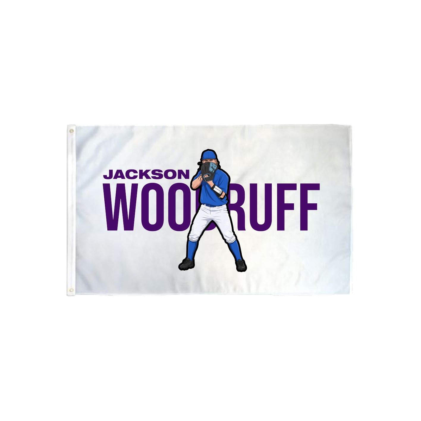 3x5 Flag — Player Name in Classic
