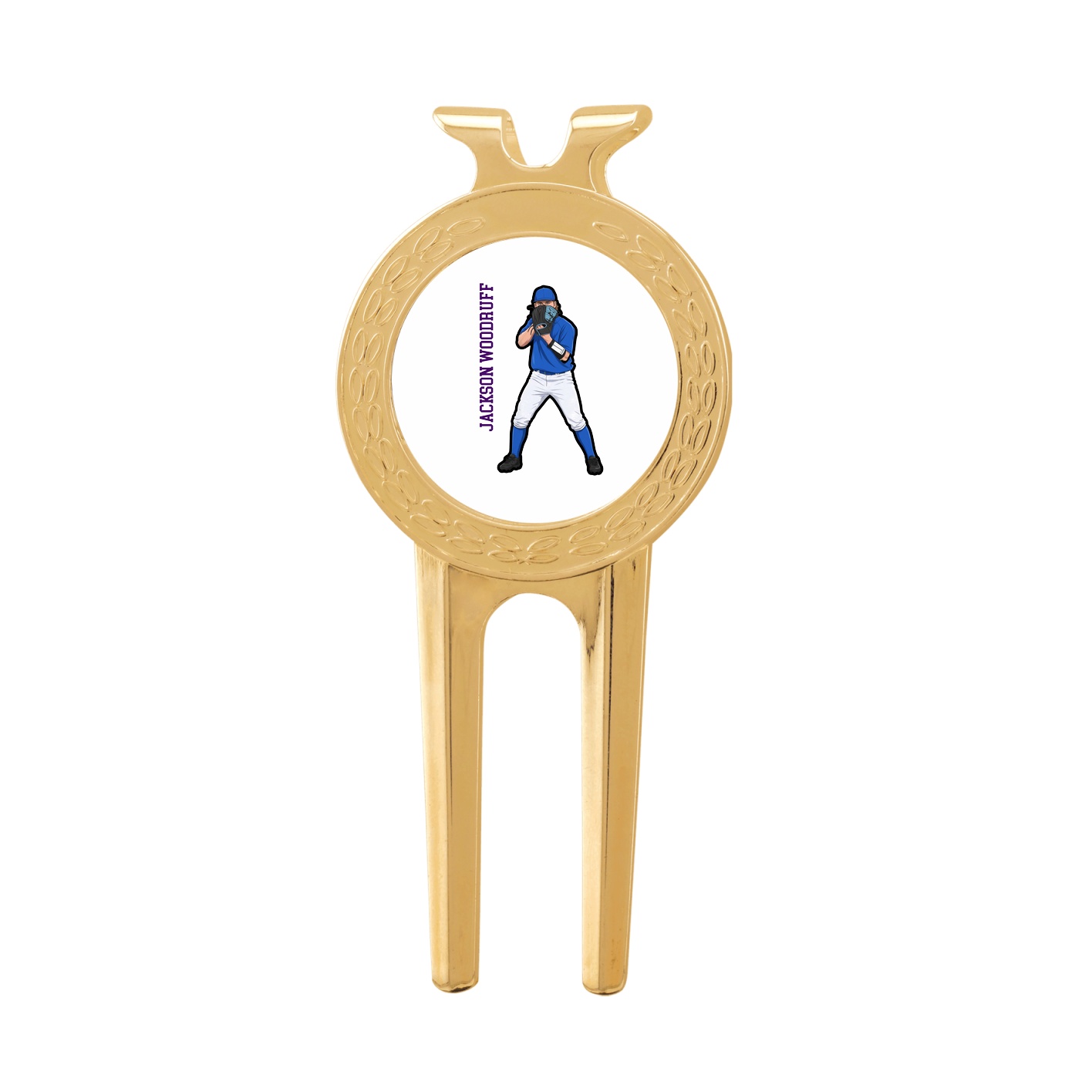 Divot Tool with Ball Marker — Name Vertical in Classic