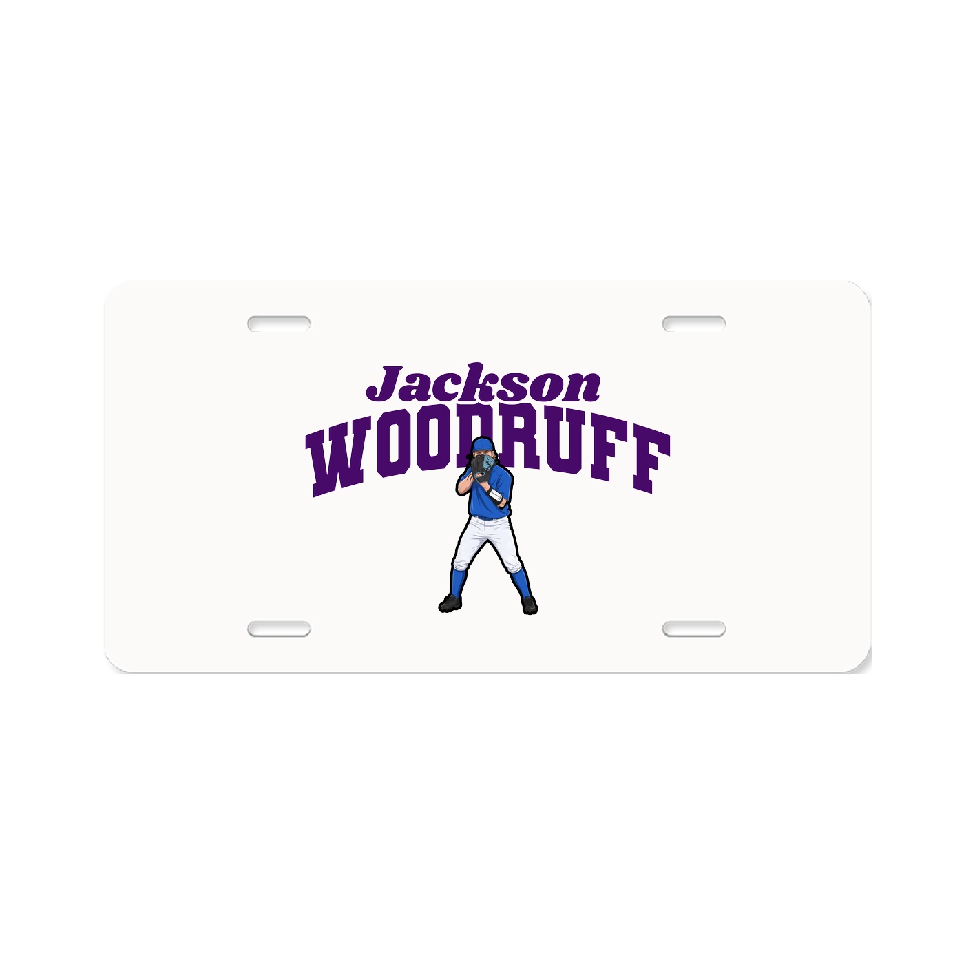 License Plate — Signature Arch in Classic