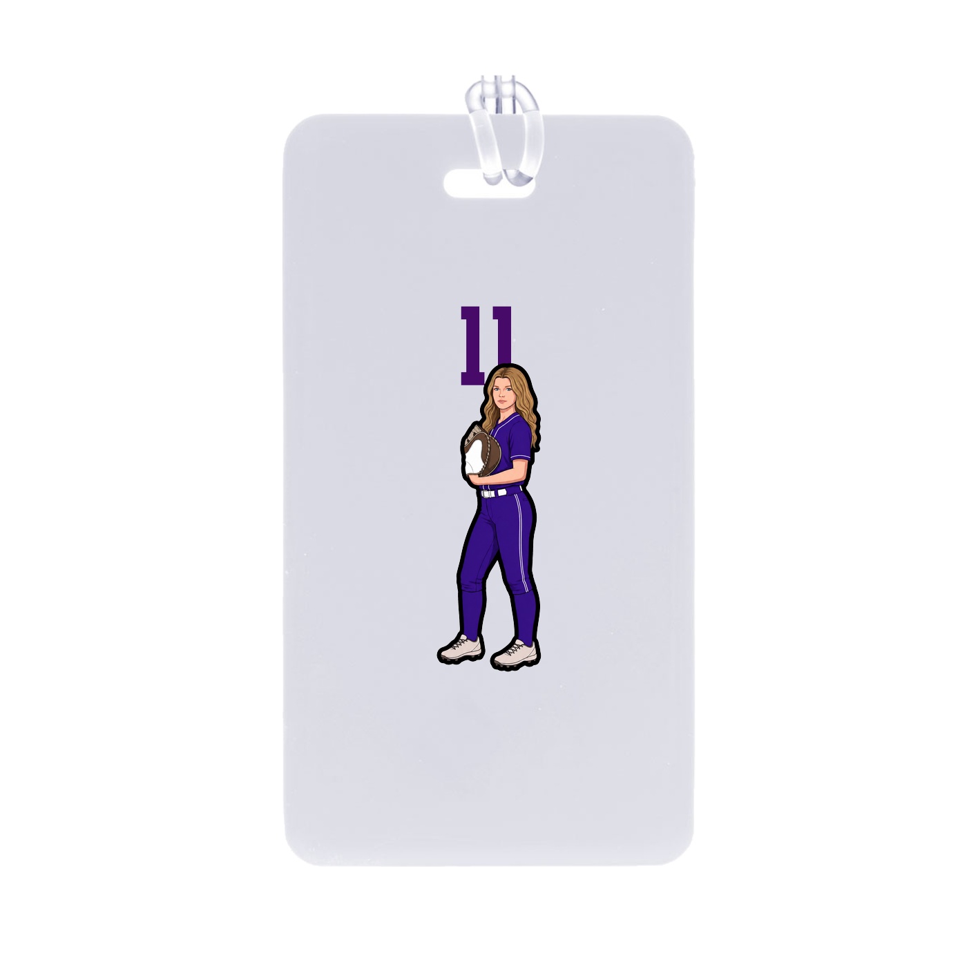 Bag Tag — Number Top in Classic