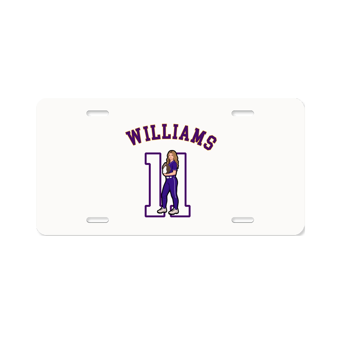 License Plate — Shirsey Arch in Classic